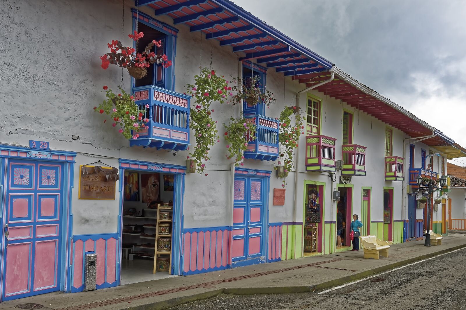 Nikon D500 sample photo. Colombia, salento, building photography