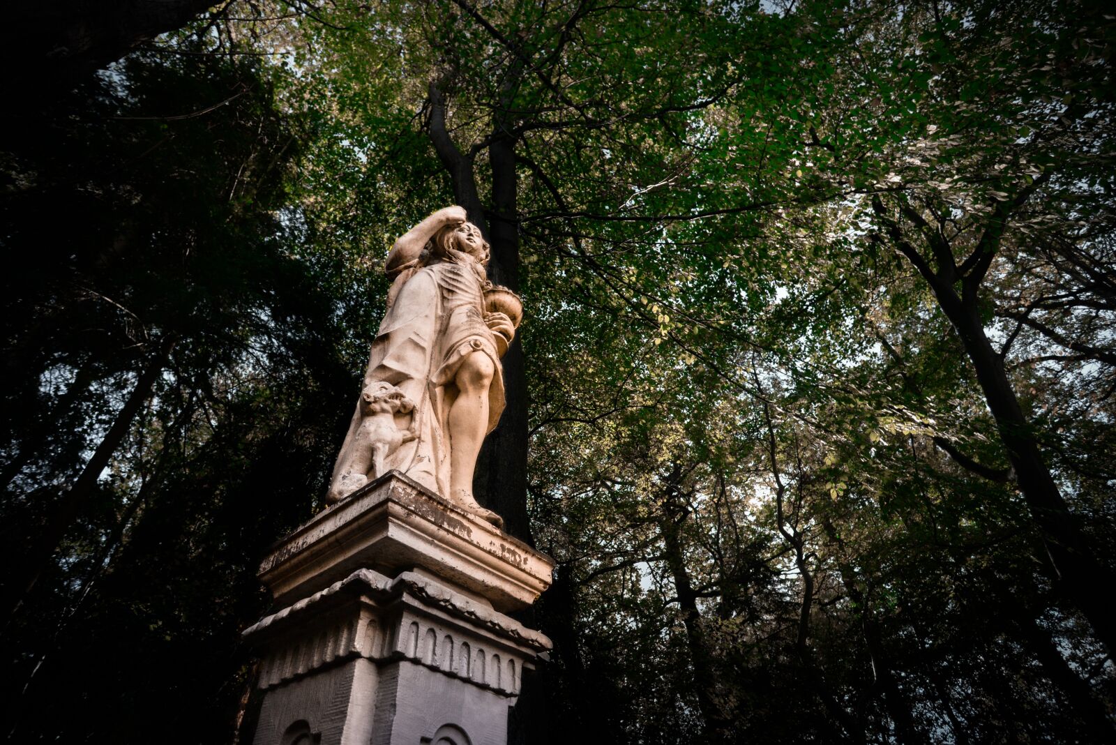 Nikon D610 sample photo. Statue, stone, woman photography