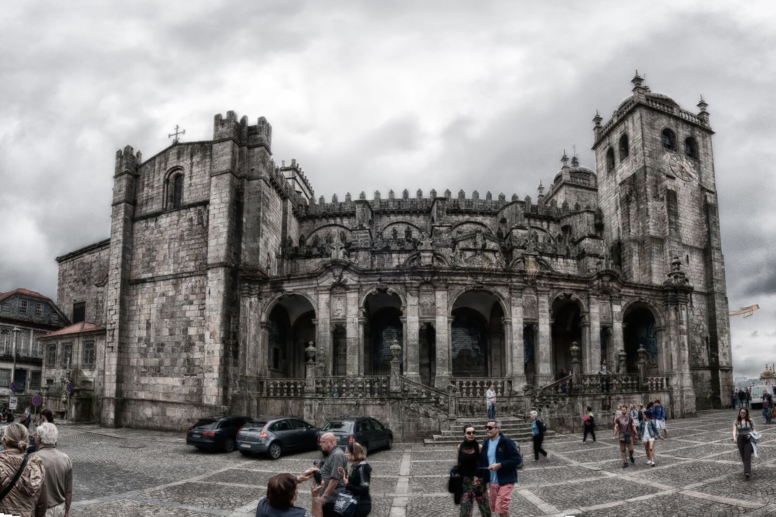 Nikon D300S sample photo. Porto, church, historic center photography