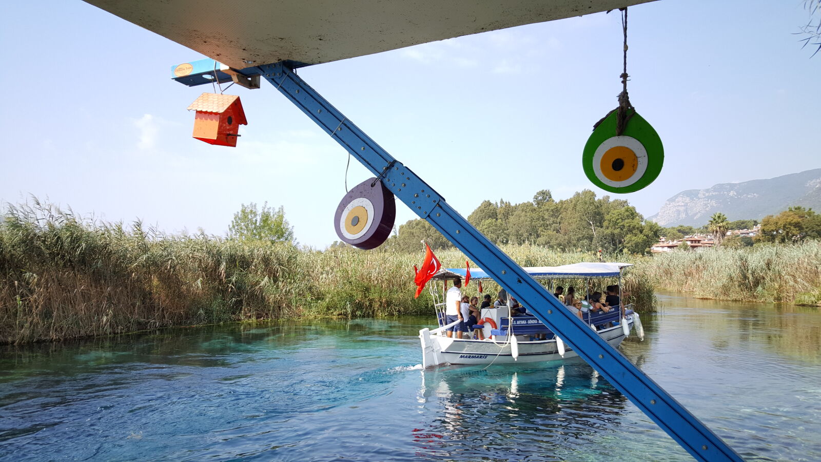 Samsung Galaxy S6 sample photo. Boat, marmaris, riverside, turkey photography