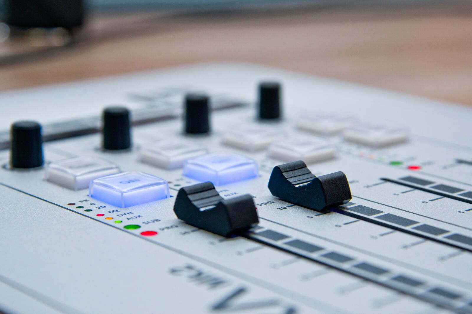 Nikon D800 sample photo. Radio, the console, mixer photography