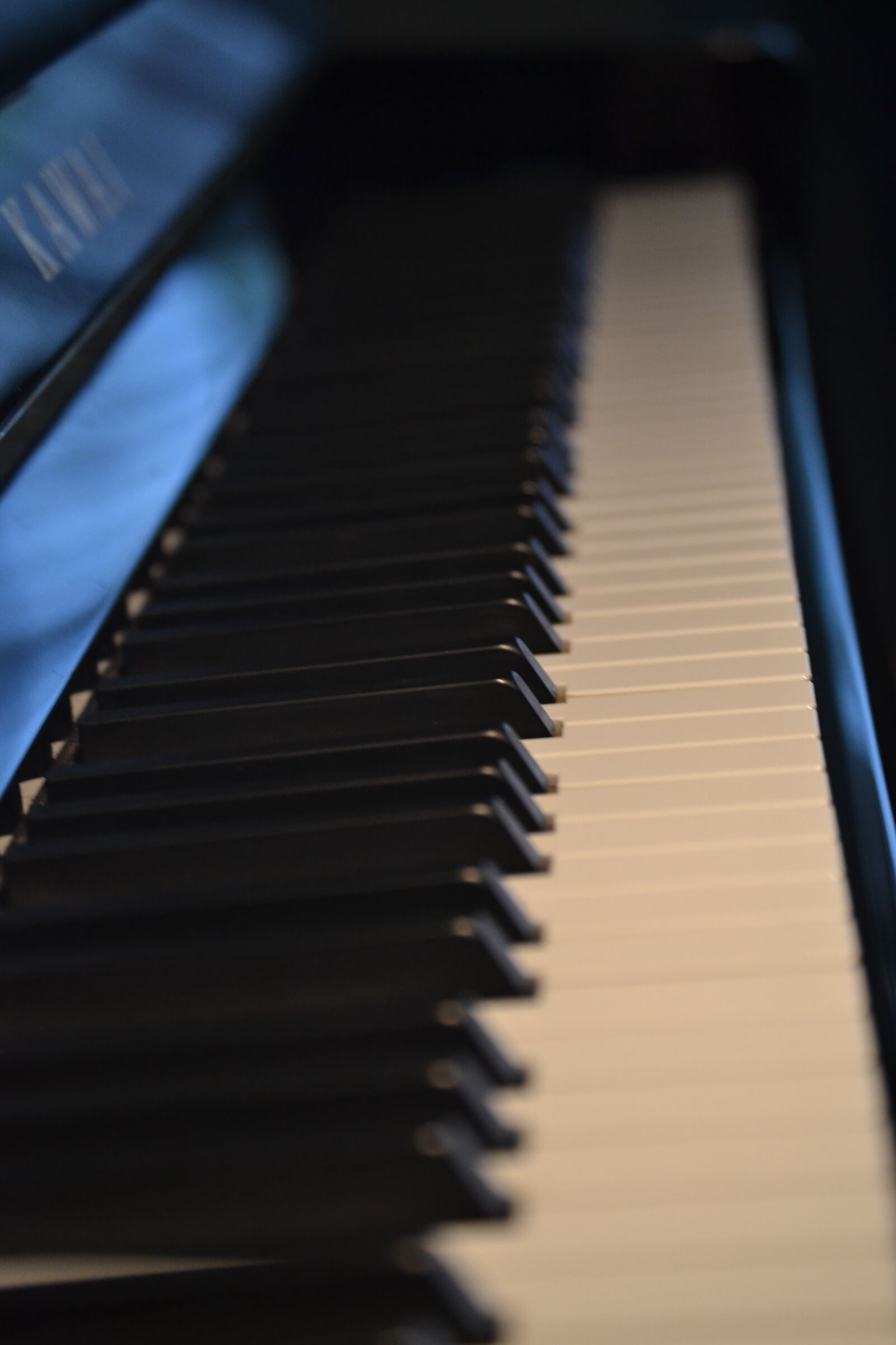 Nikon D3100 sample photo. Piano, keys, music photography