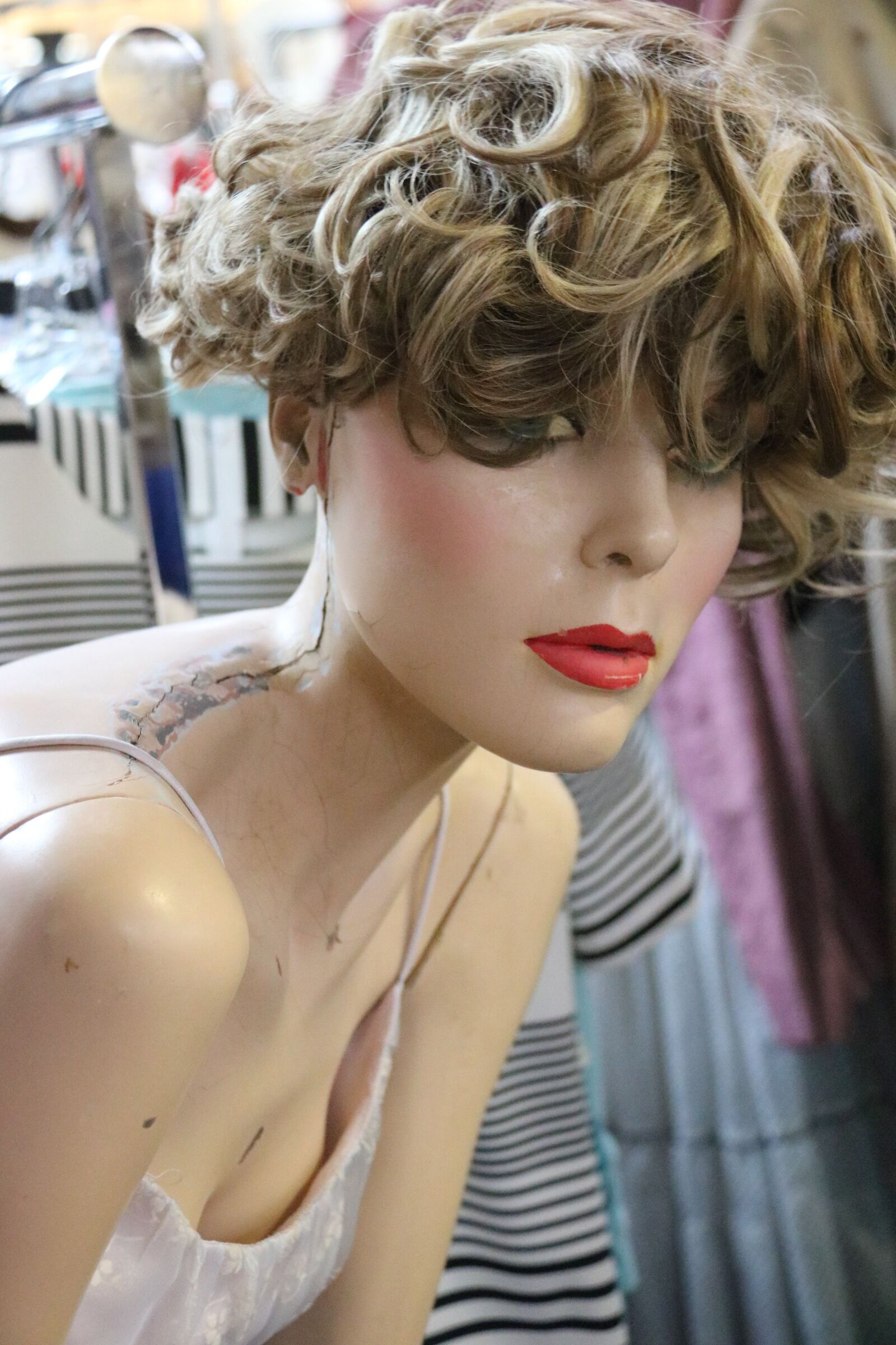 Canon EOS 750D (EOS Rebel T6i / EOS Kiss X8i) sample photo. Mannequin, female, woman photography