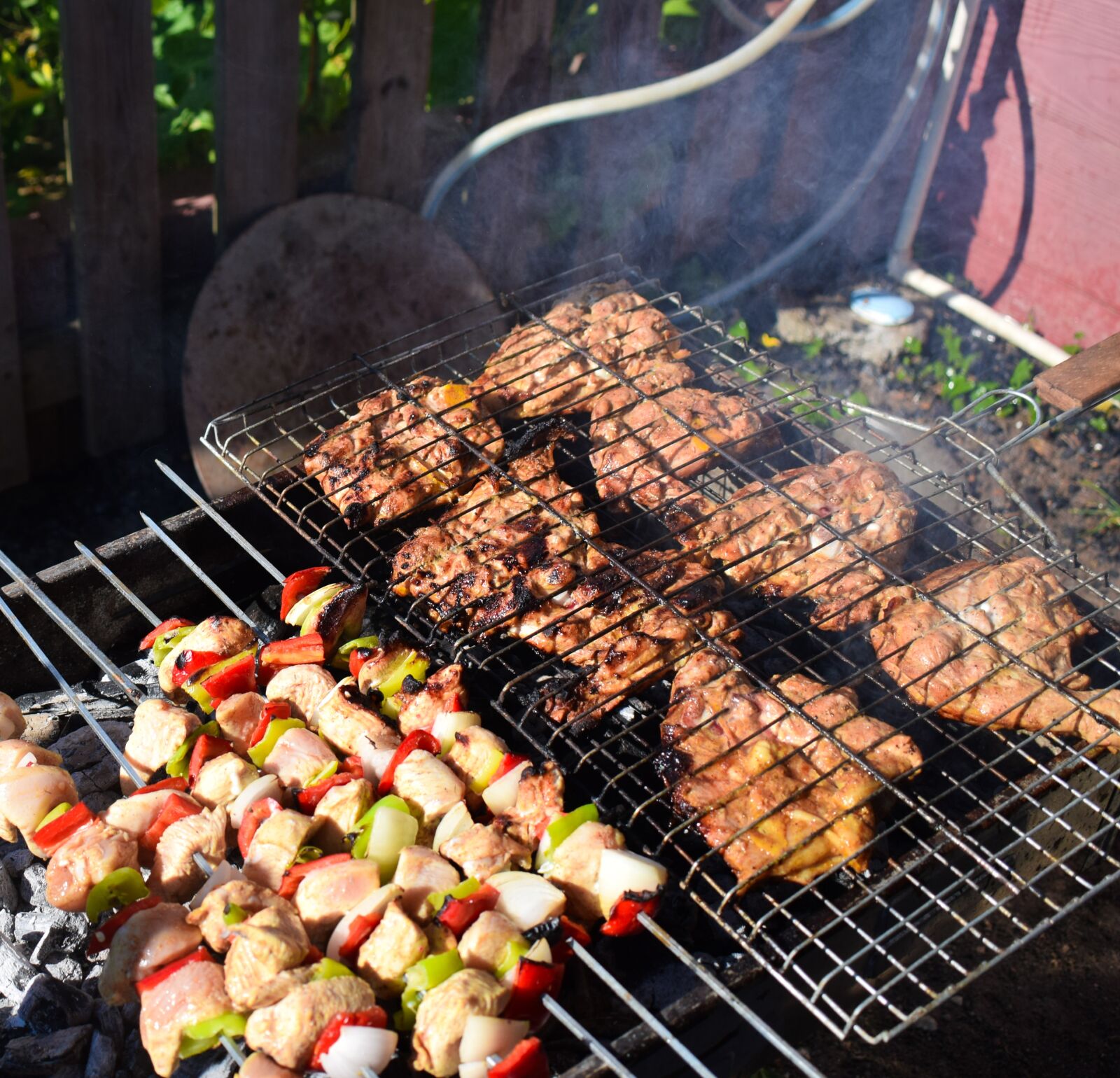 Nikon D3300 sample photo. Barbecue, meat, food photography