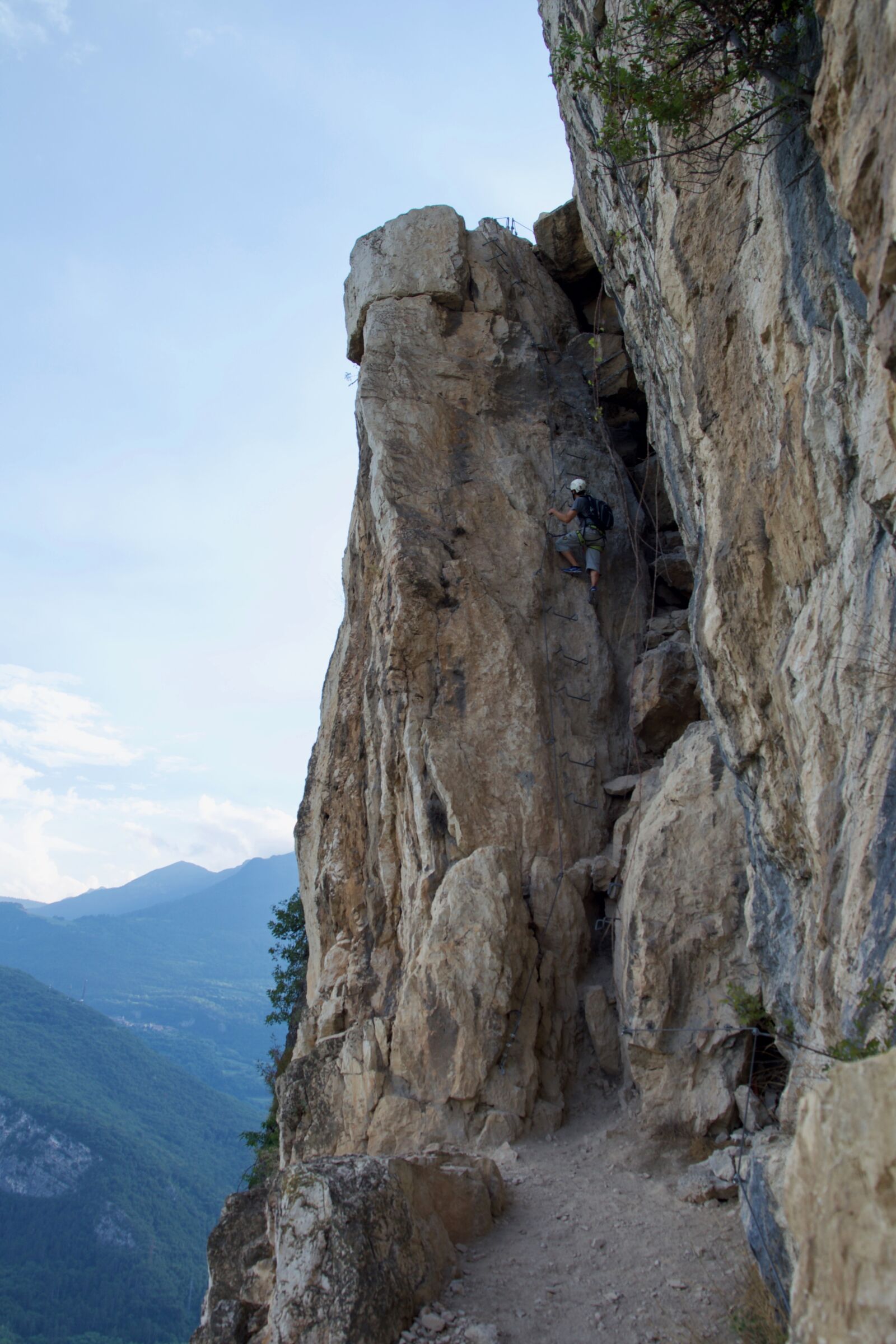 Nikon D5200 sample photo. Climbing, ferrata, sport photography