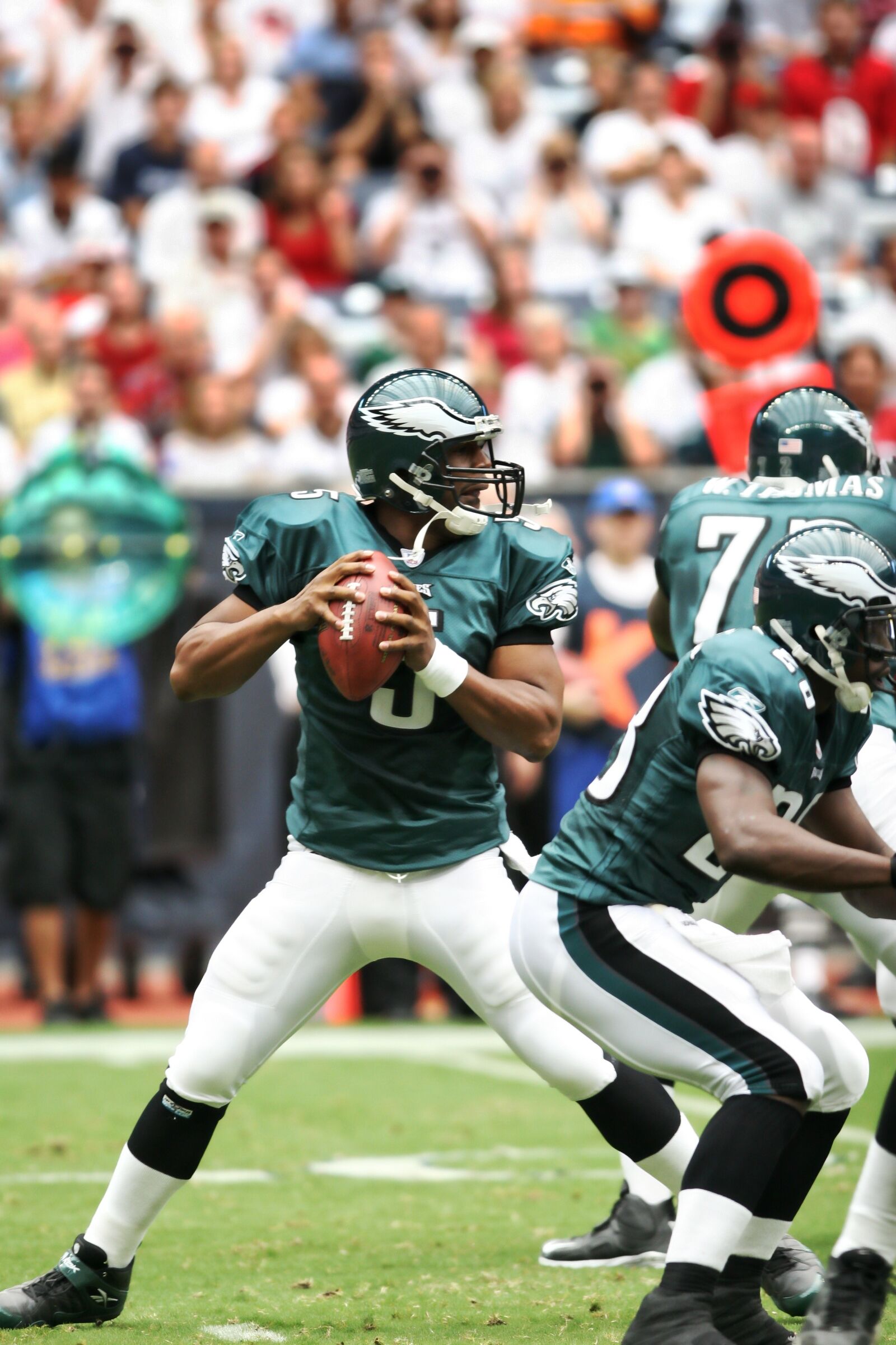 Canon EOS 20D sample photo. Football, professional, quarterback photography