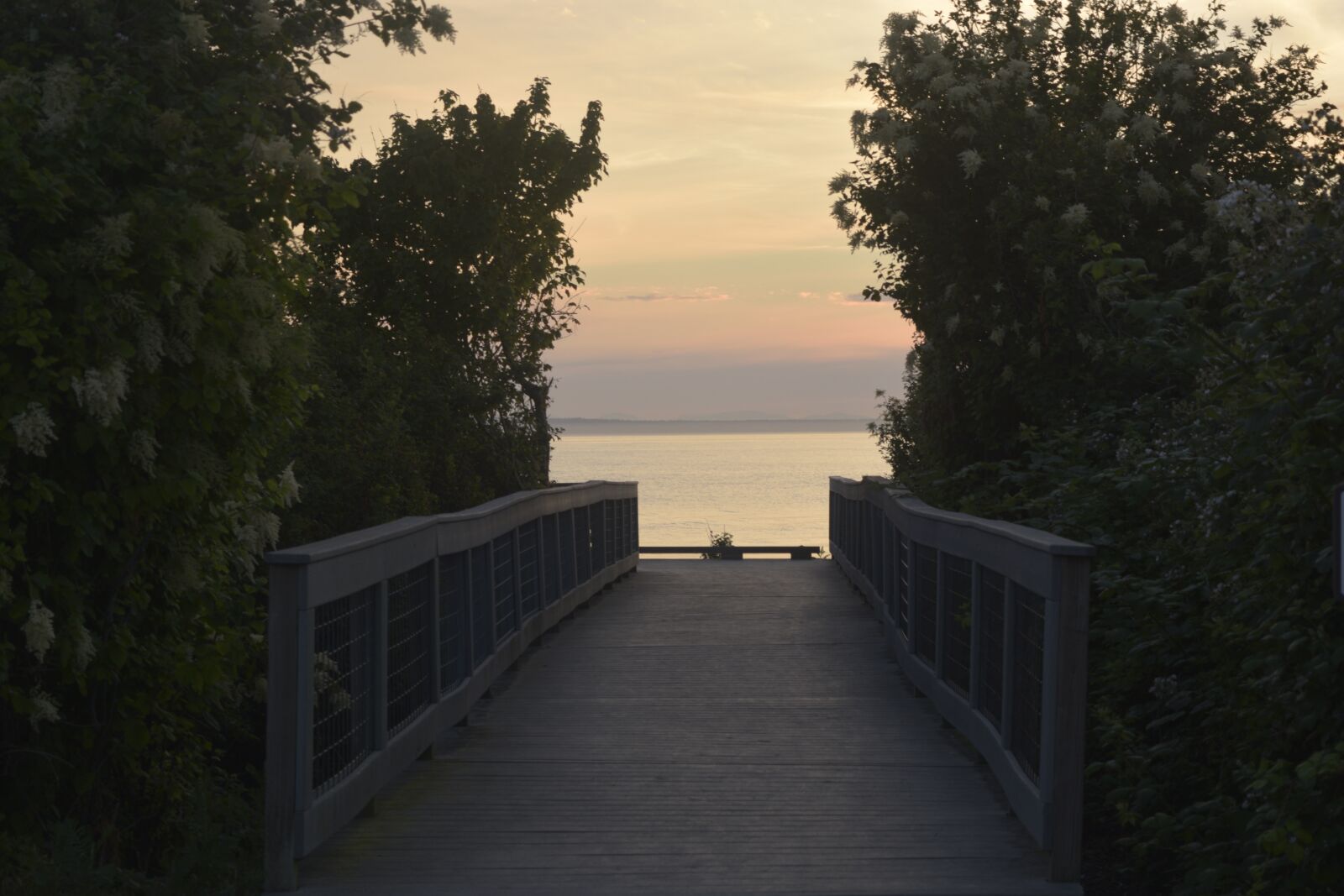Nikon D3300 sample photo. Bridge, shore, sunset photography