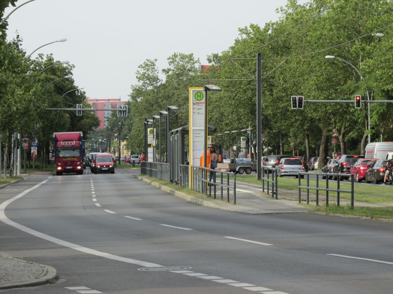 Canon PowerShot SX160 IS sample photo. Berlin, junction, traffic lights photography