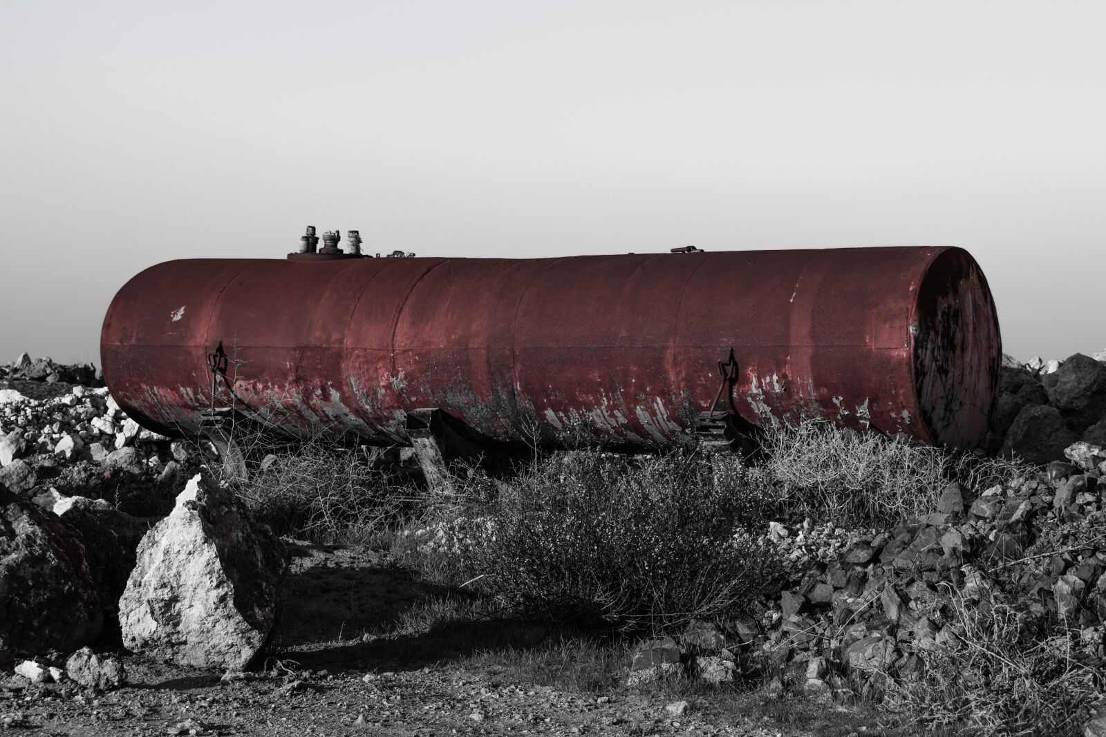 Nikon D3300 sample photo. Water tank, tank, quarry photography