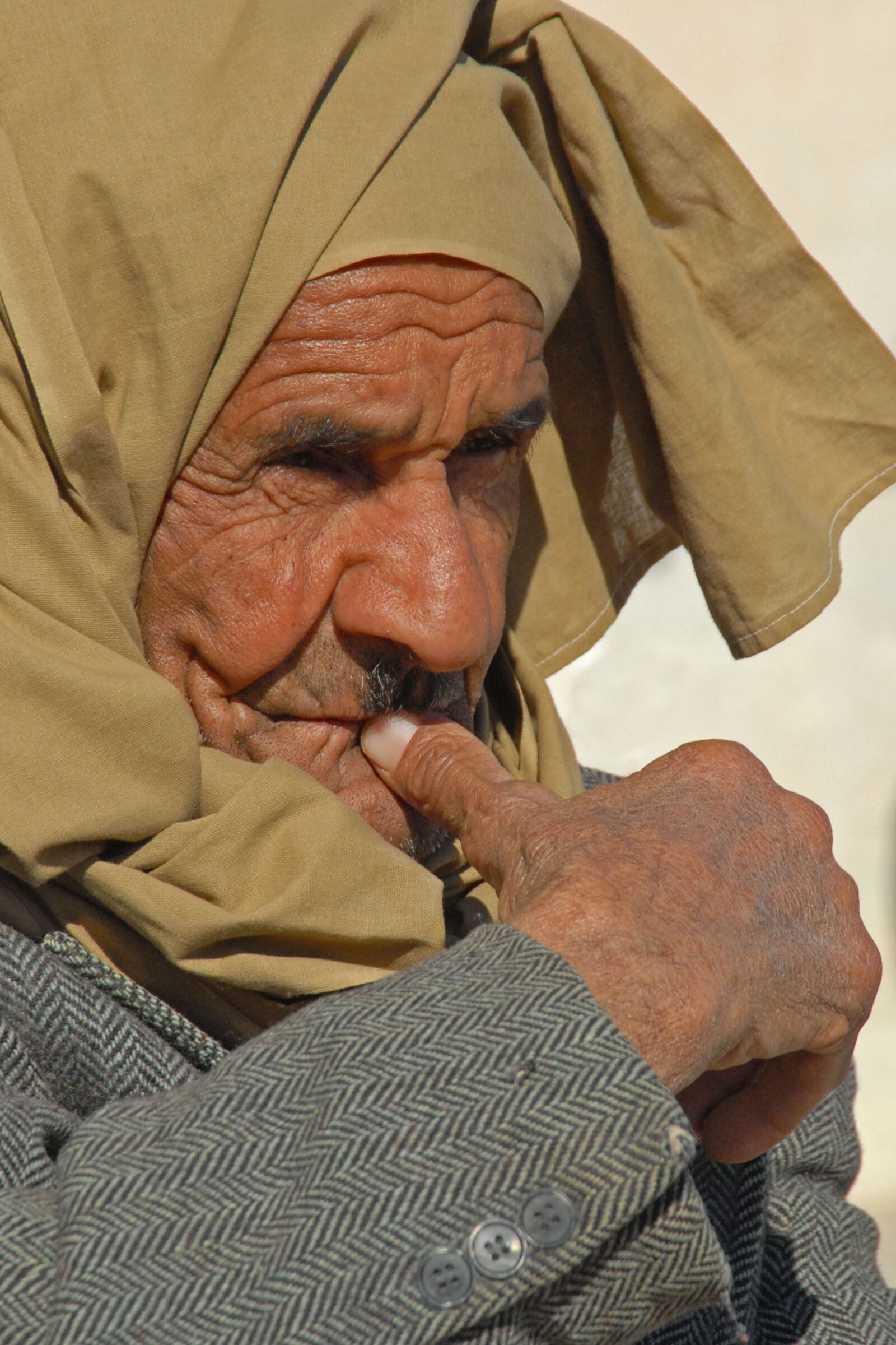 Nikon D200 sample photo. Tunisia, man, old photography