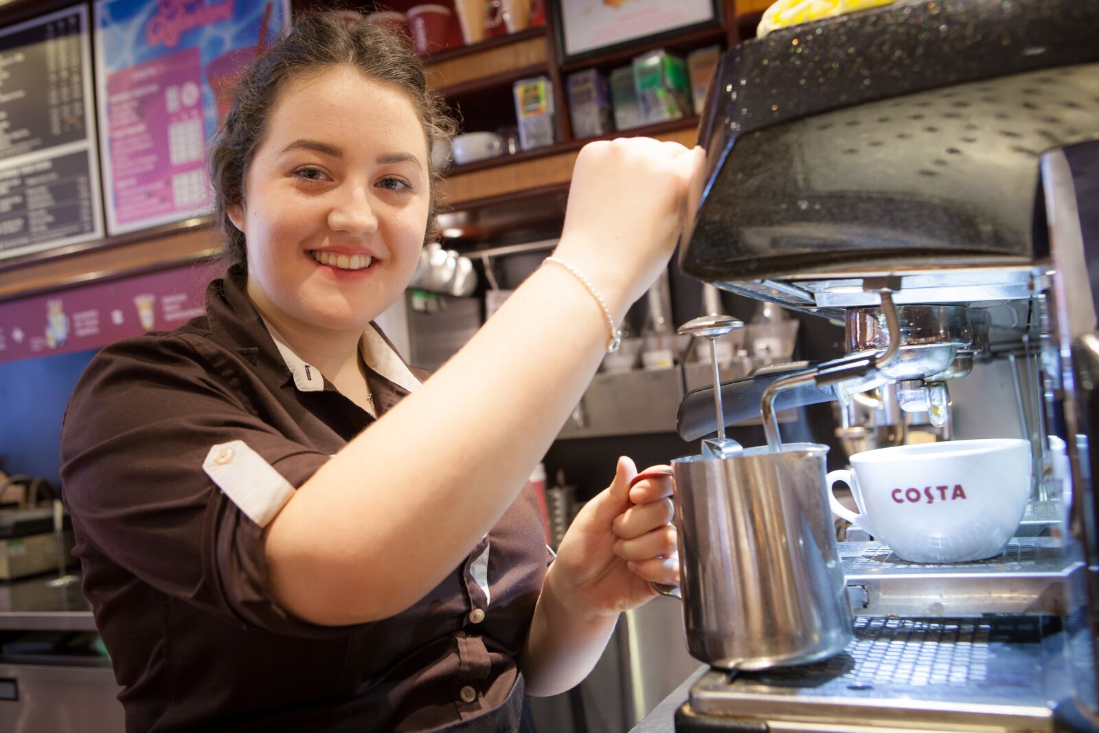 Canon EOS 5D Mark II sample photo. Costa, coffee, drink photography