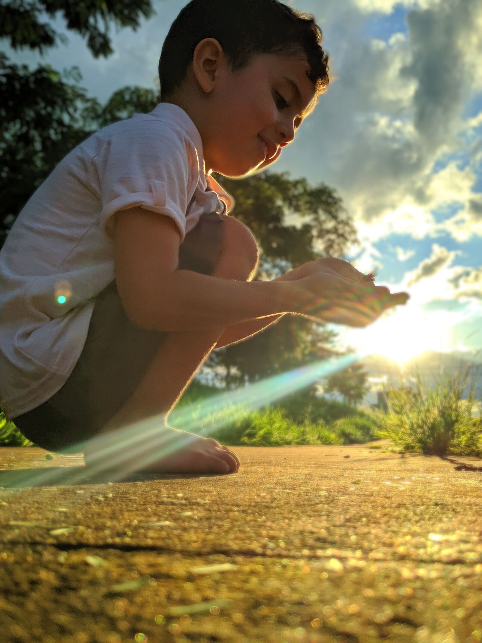 Xiaomi POCO F1 sample photo. Light, kids photography