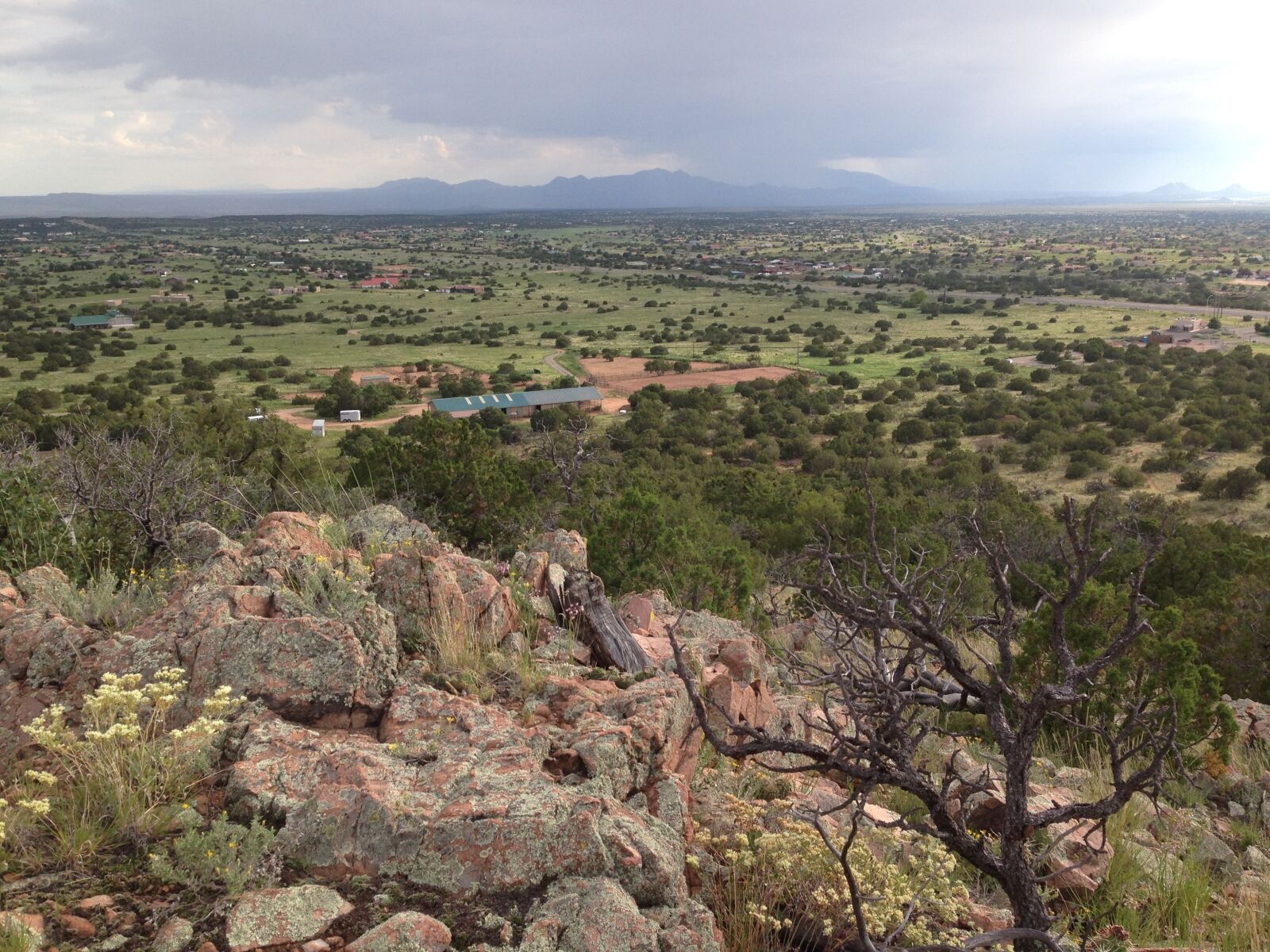 Apple iPhone 5 sample photo. Galisteo basin, southwest landscape photography