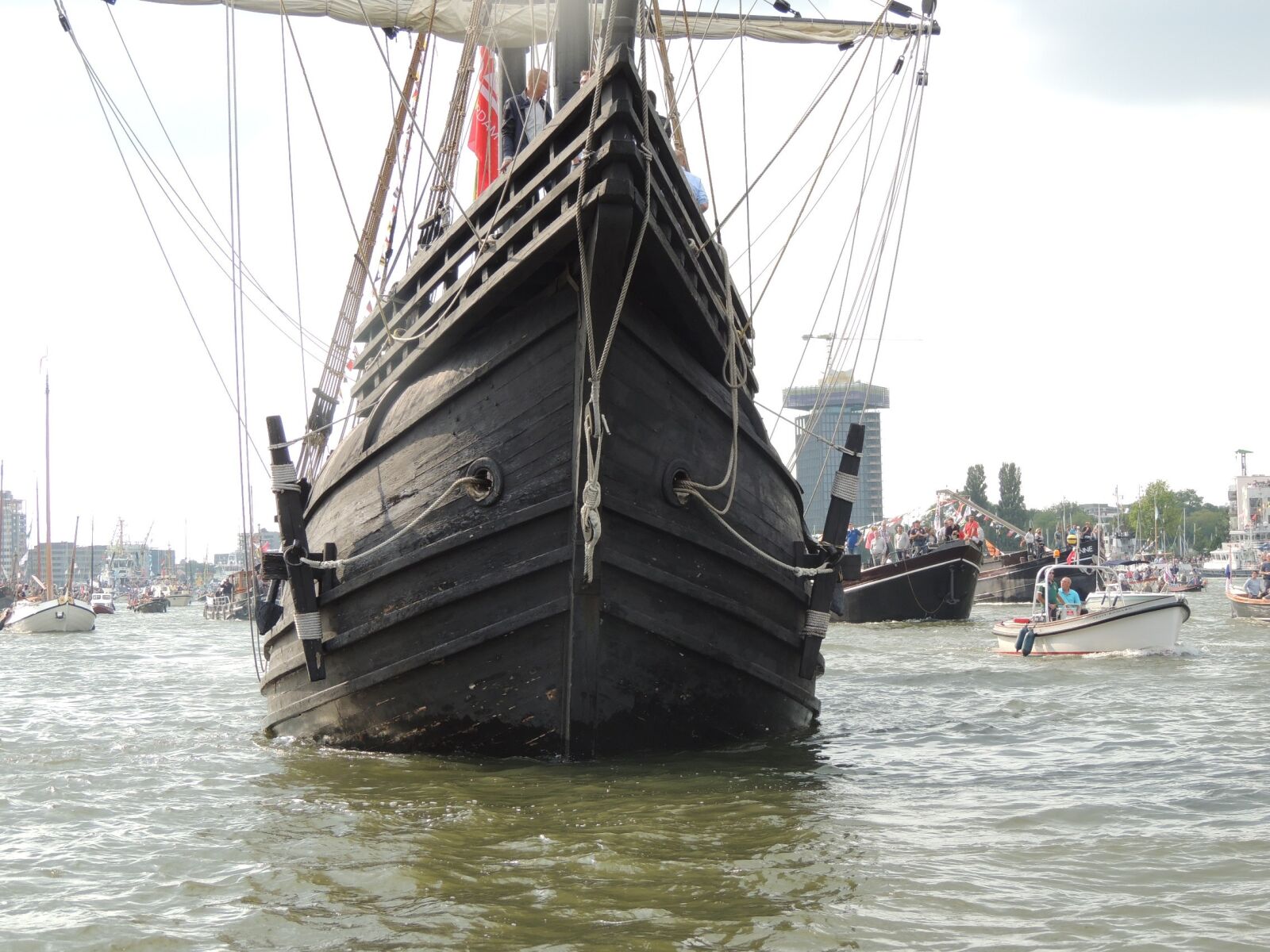 Nikon Coolpix P510 sample photo. Amsterdam, ship, boats photography