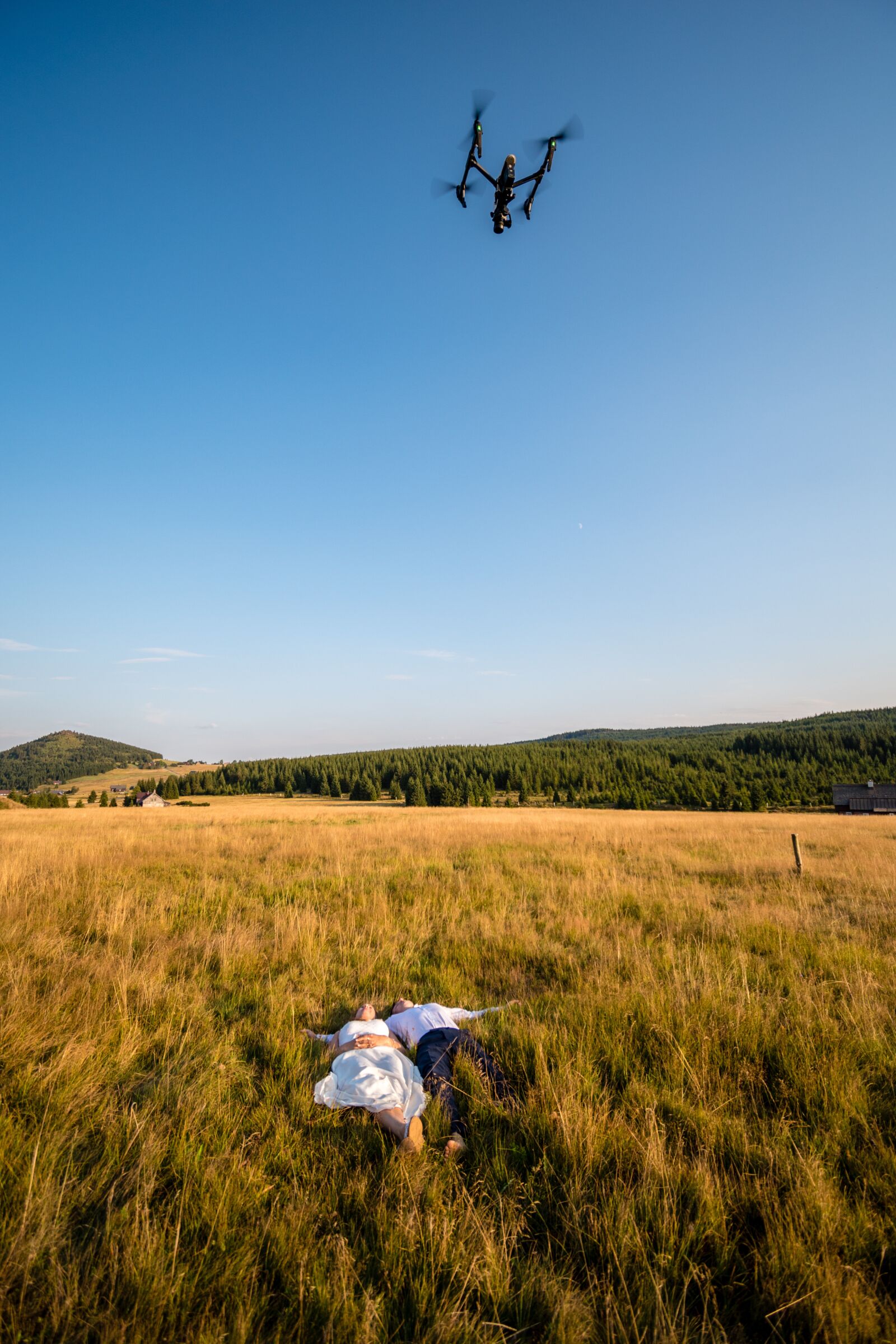 Nikon D5500 sample photo. Drone, wedding, mountains photography