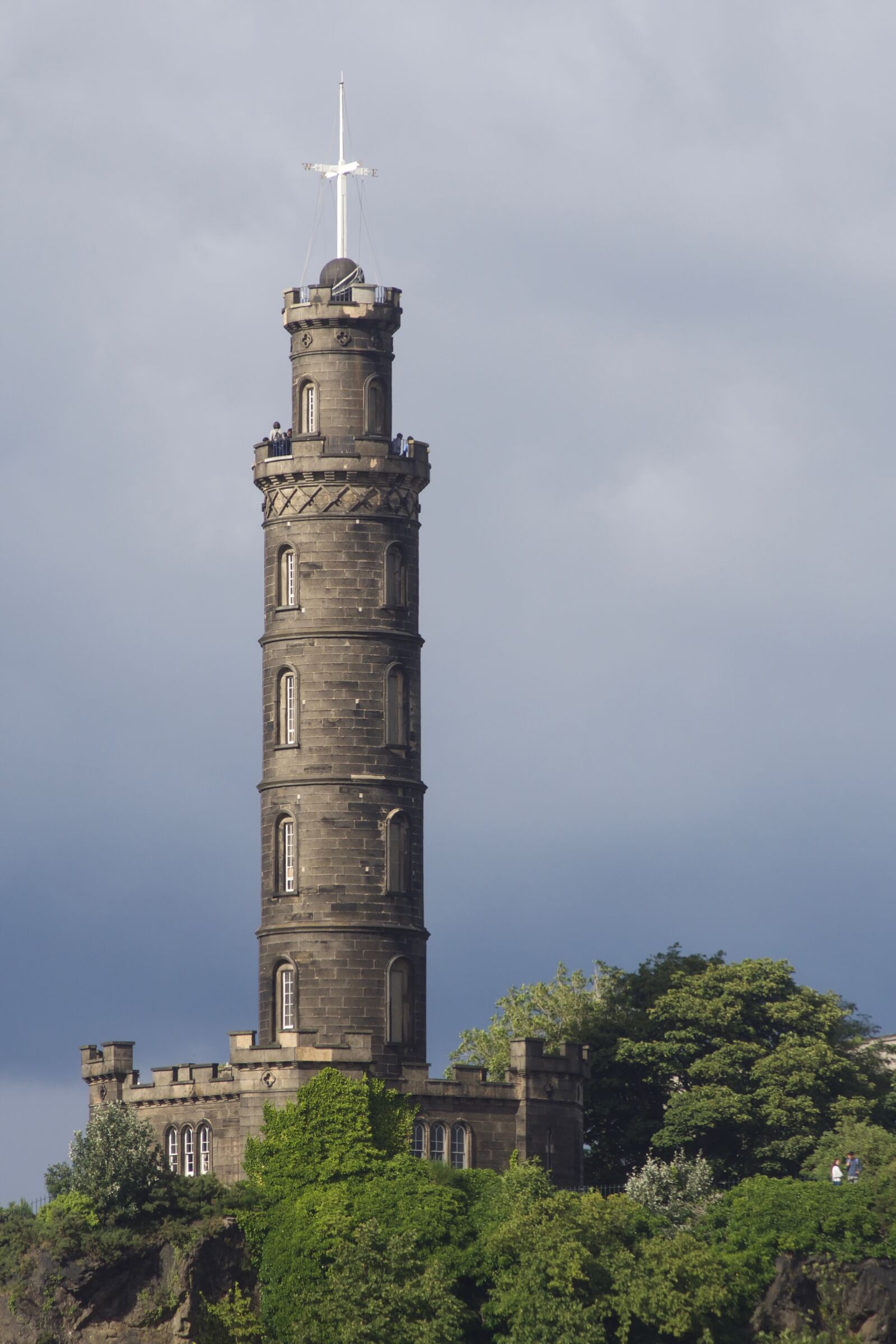 Olympus OM-D E-M10 sample photo. Nelson monument, calton hill photography