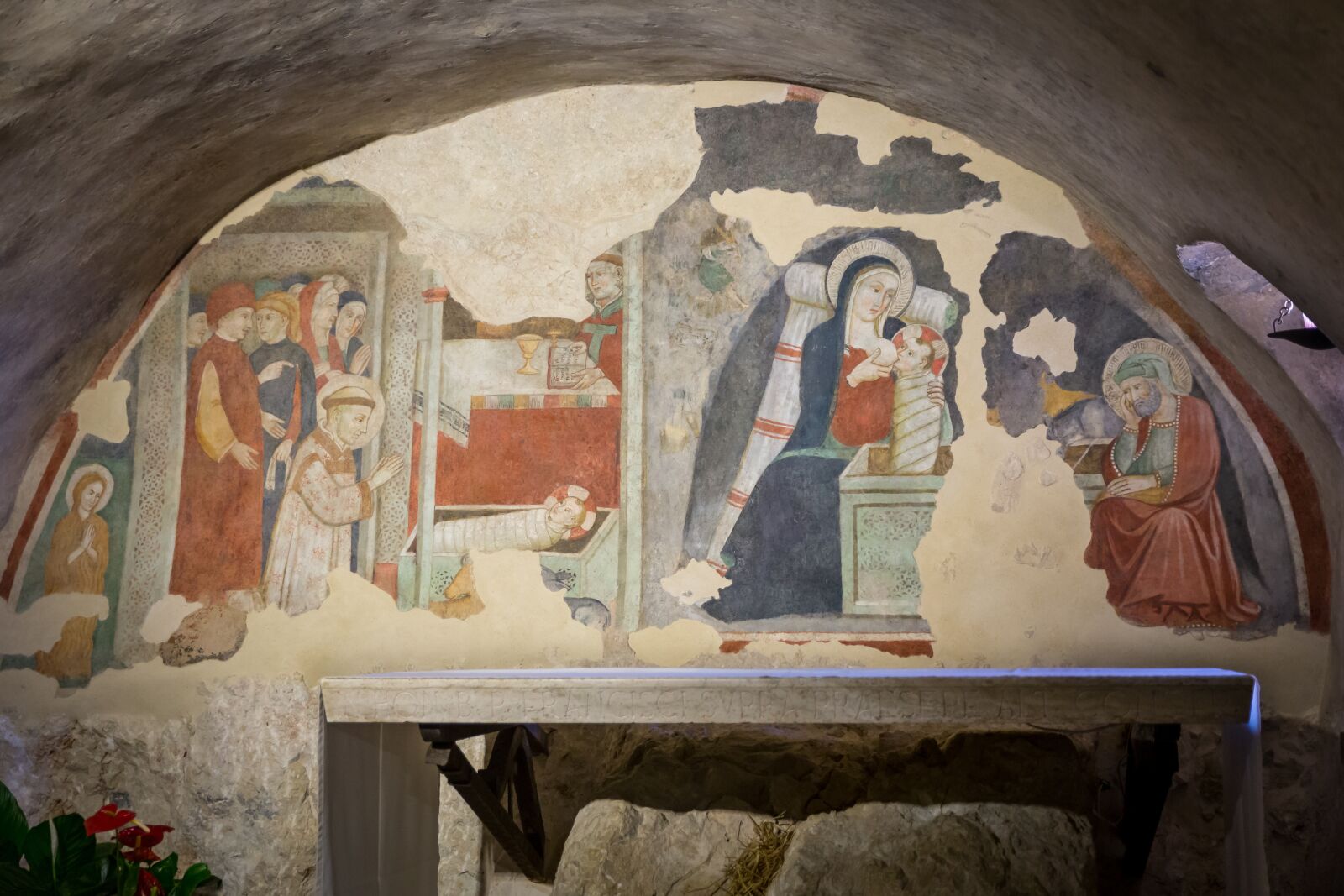 Canon EOS 6D sample photo. Nativity scene, manger, christmas photography