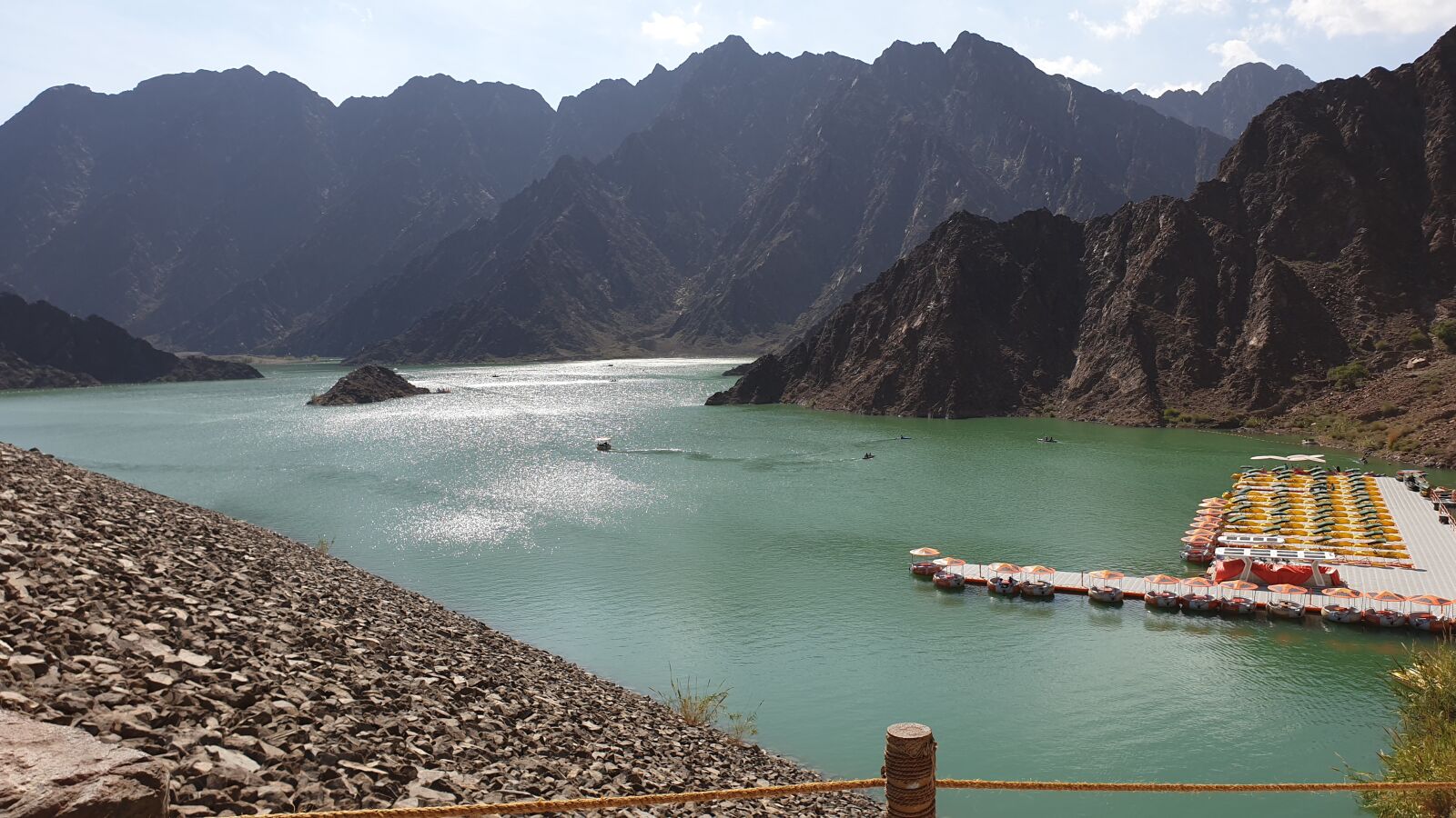 Samsung Galaxy S9 sample photo. Hatta dam, dubai, water photography