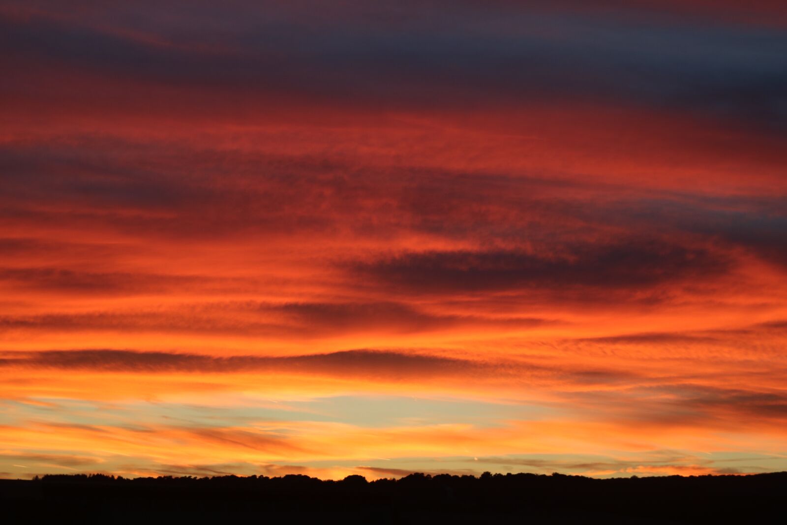 Canon EOS 750D (EOS Rebel T6i / EOS Kiss X8i) sample photo. Sunset, evening sky, afterglow photography