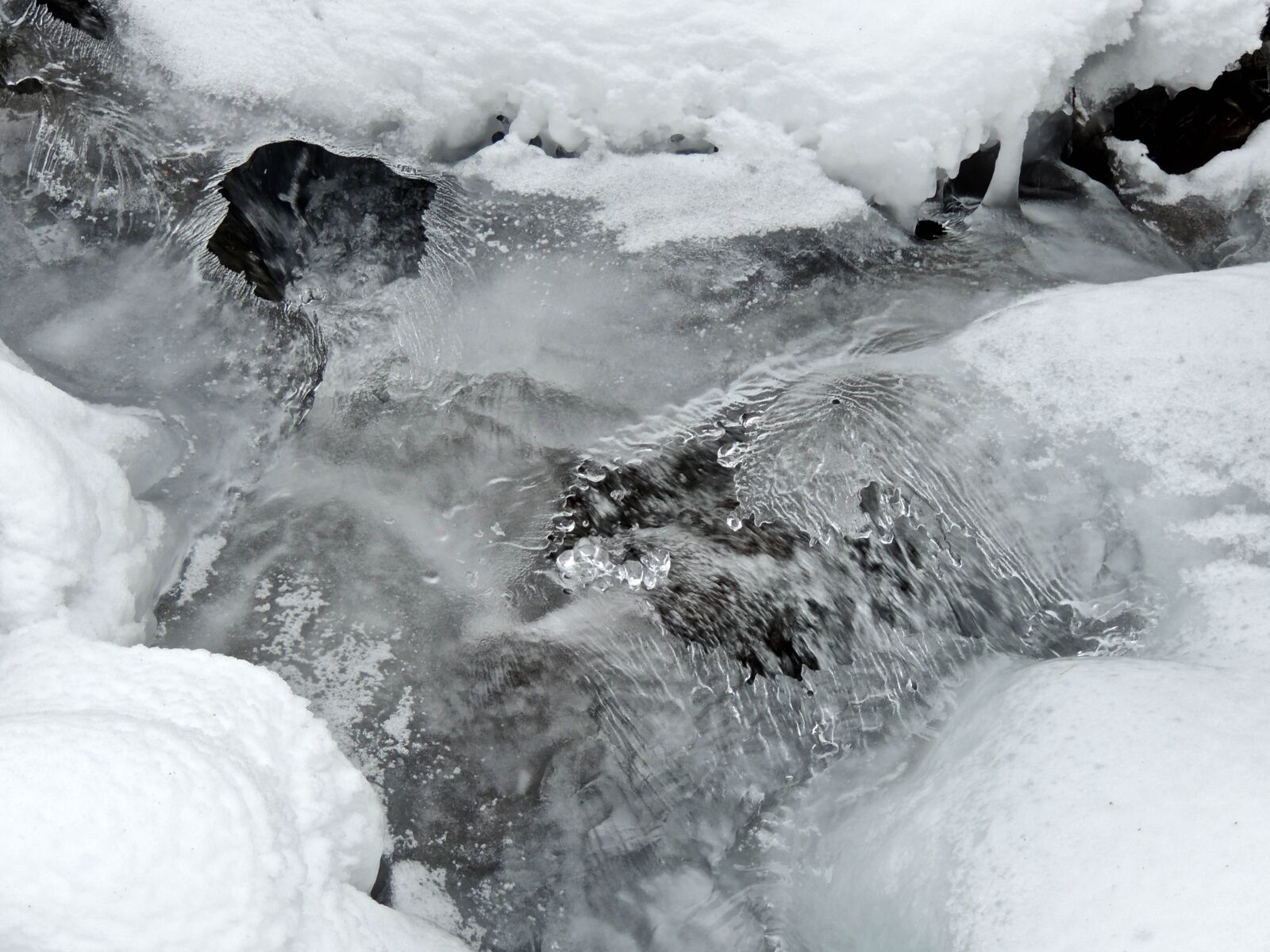 Nikon Coolpix P510 sample photo. Water, winter, ice photography