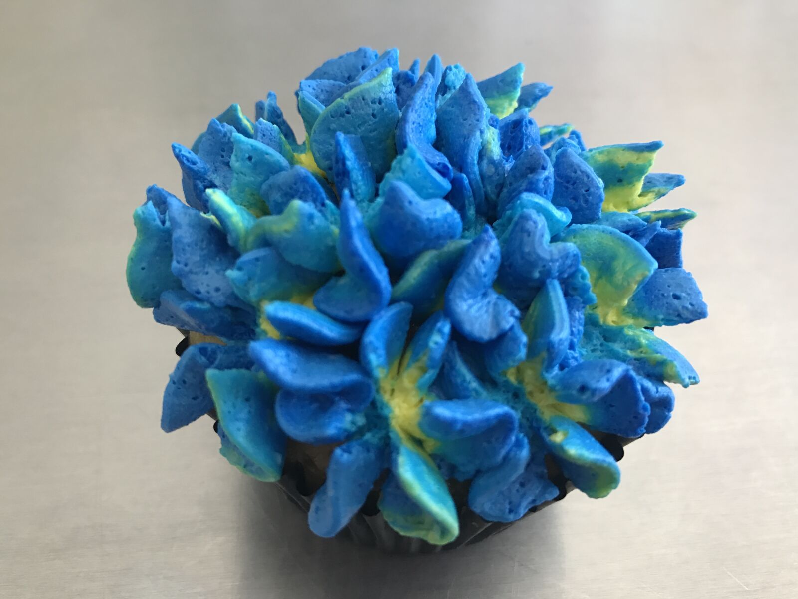 Apple iPhone 7 sample photo. Cake, cupcake, flower photography