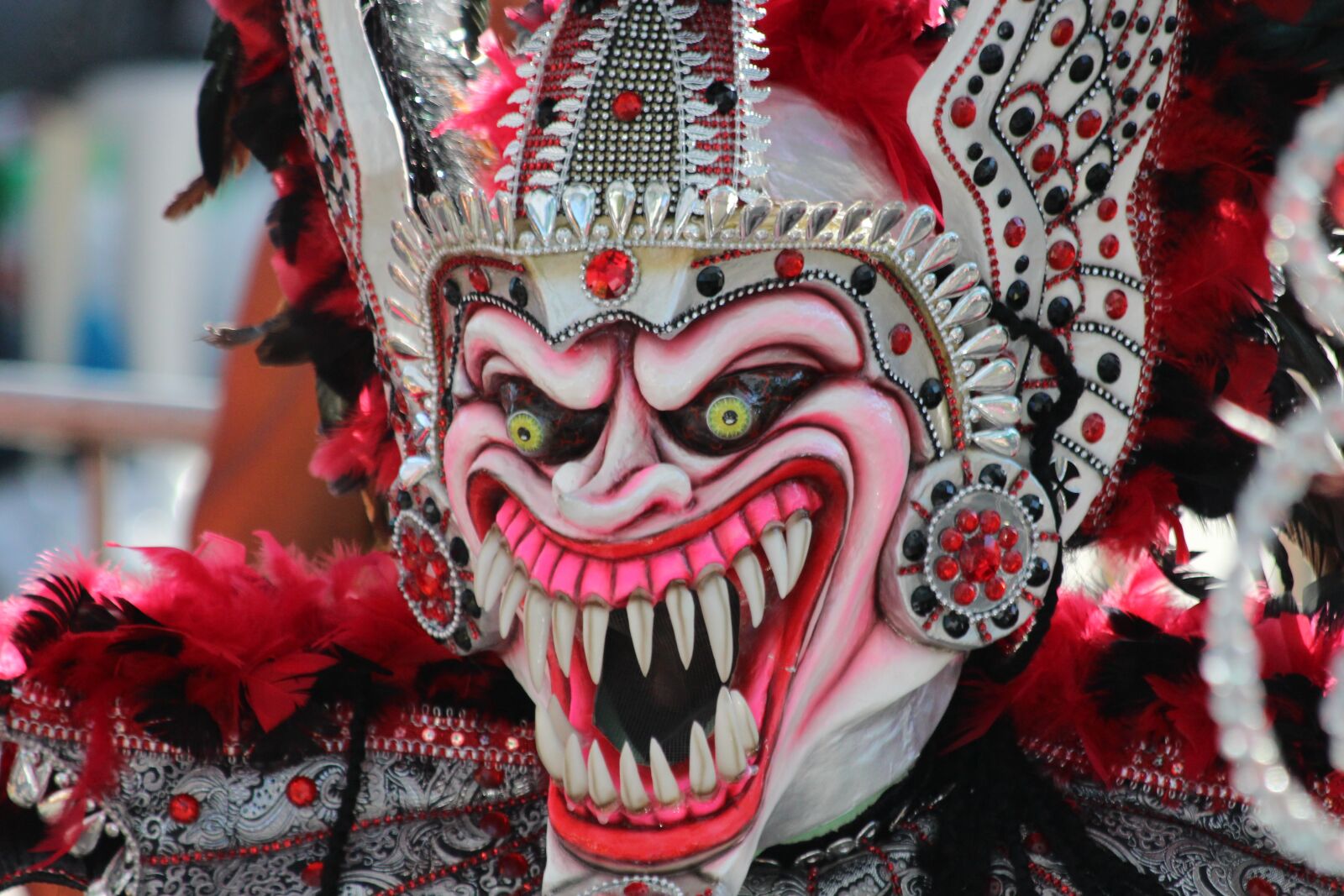 Canon EOS 650D (EOS Rebel T4i / EOS Kiss X6i) sample photo. Mask, scary mask, teeth photography