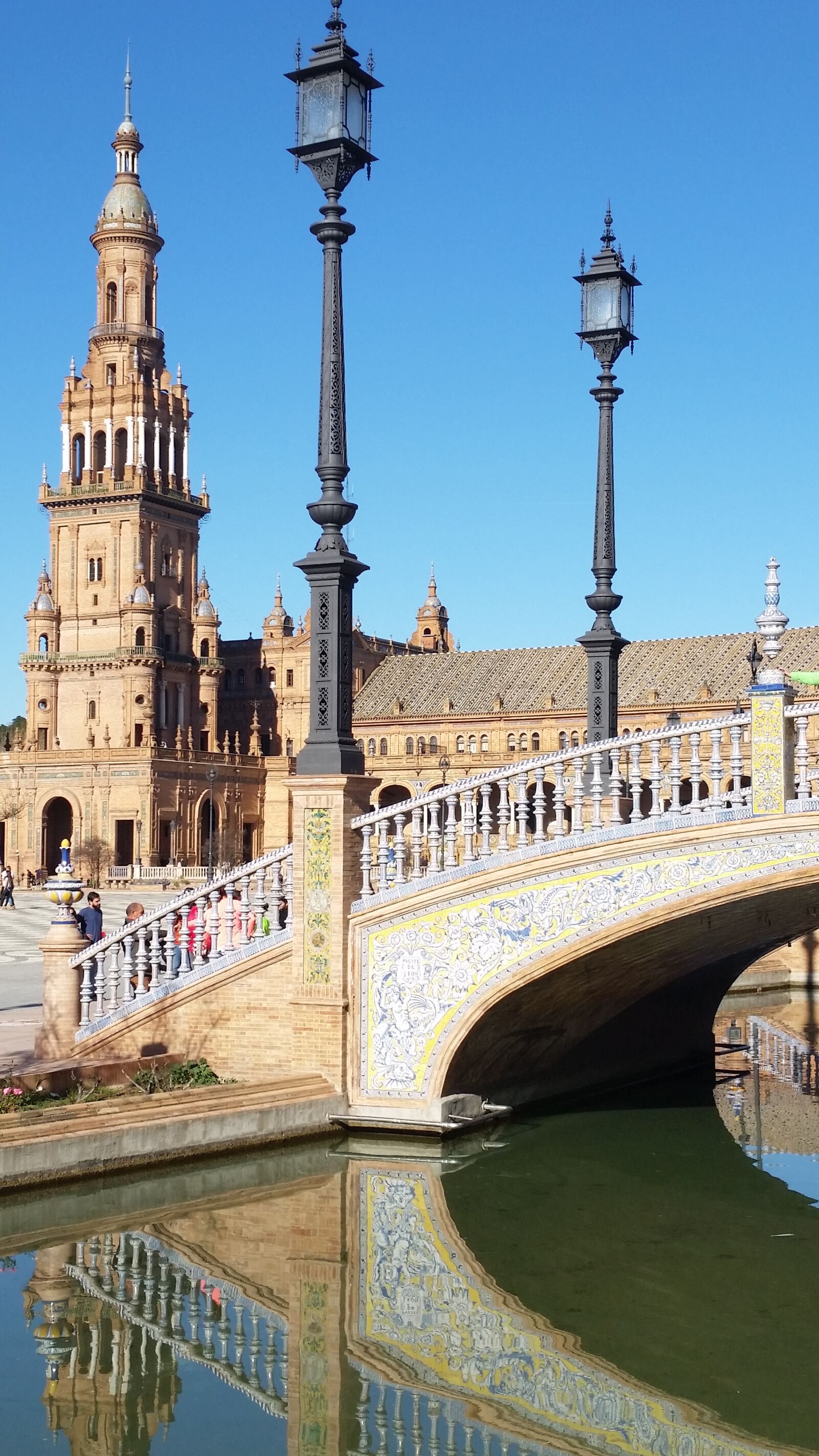 Samsung Galaxy S5 sample photo. Plaza de espana seville photography