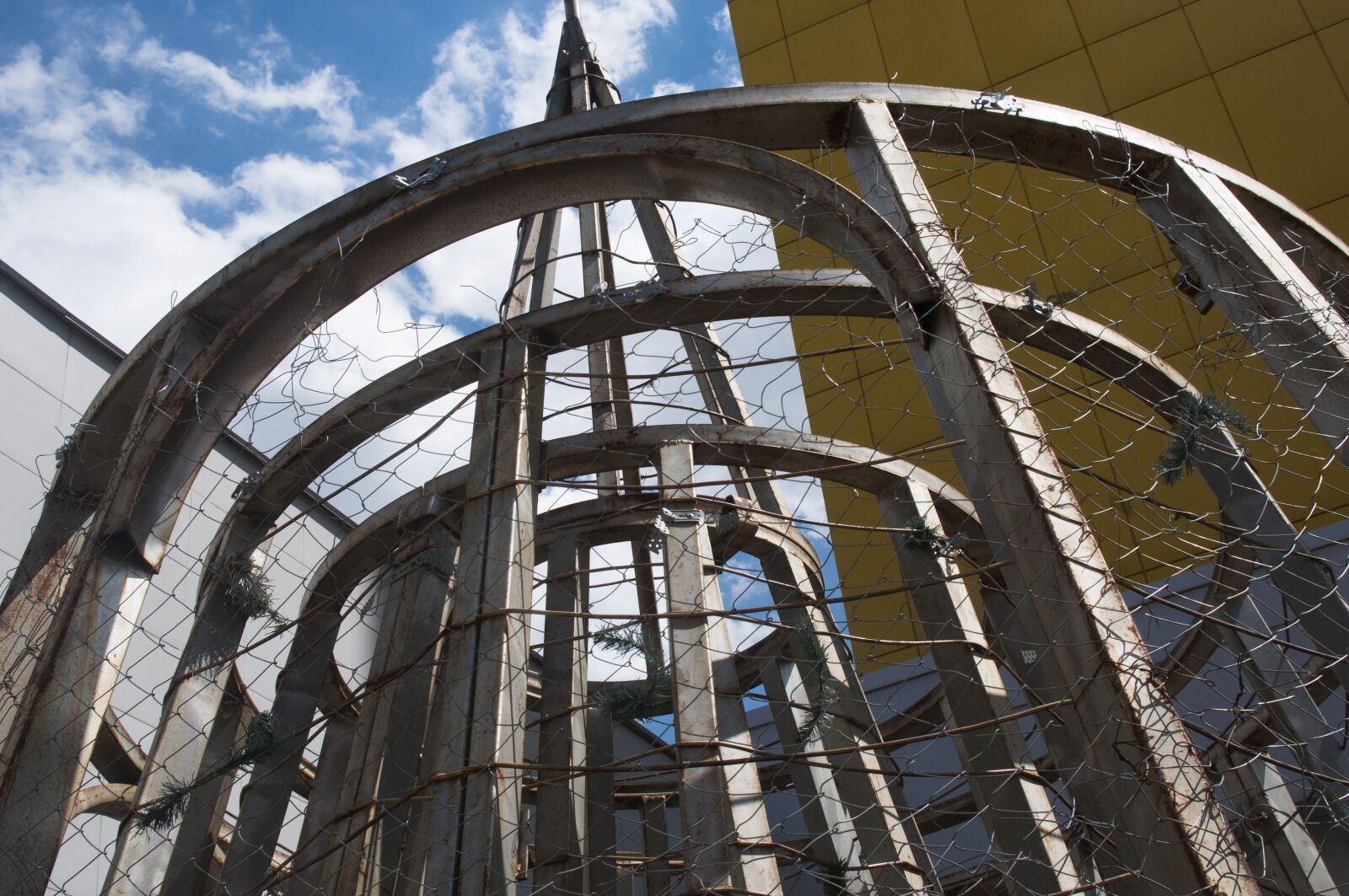 Nikon D300S sample photo. Abstract, structure, dump photography