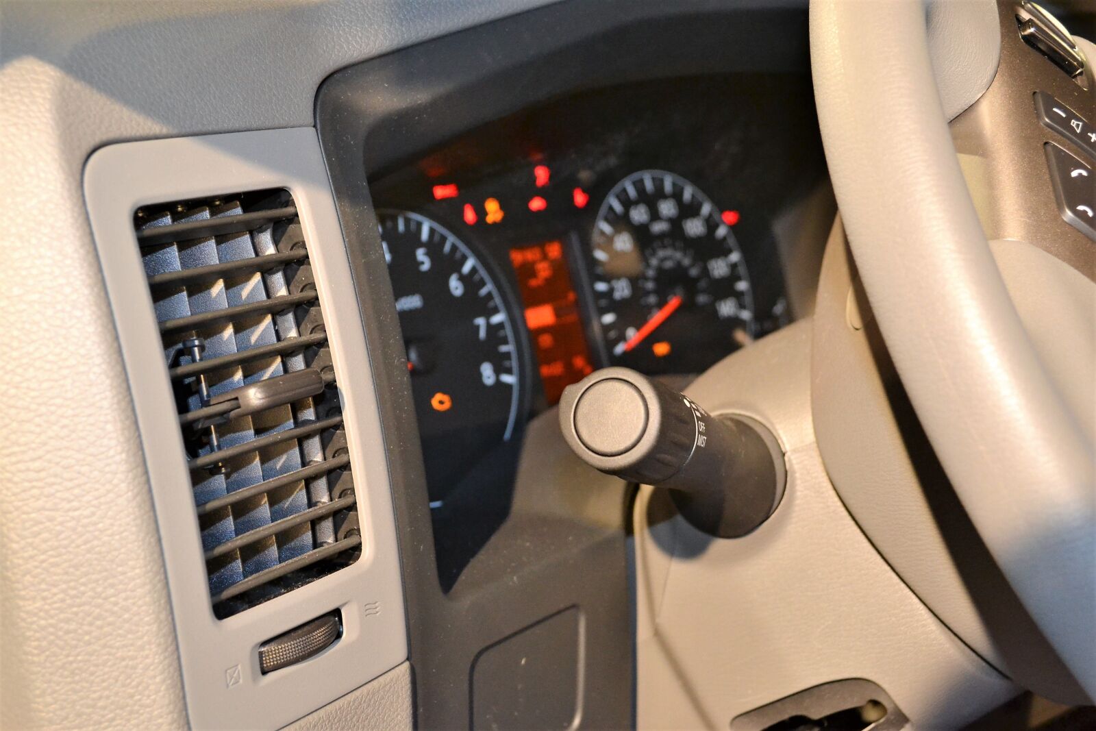 Nikon D3100 sample photo. Speedometer, dashboard, car photography