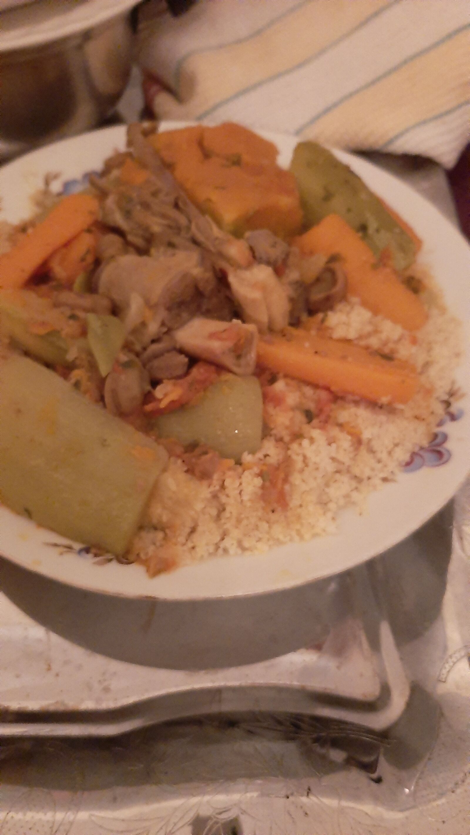 Samsung Galaxy A50 sample photo. Moroccan couscous, vegetable, morocco photography