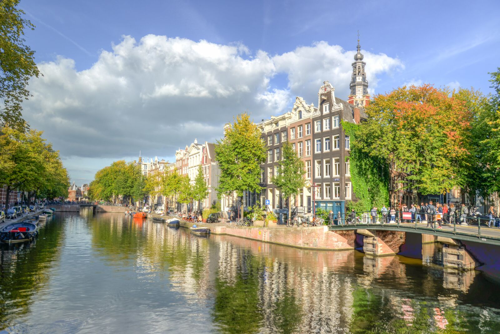 Nikon D610 sample photo. Canal, amsterdam, netherlands photography