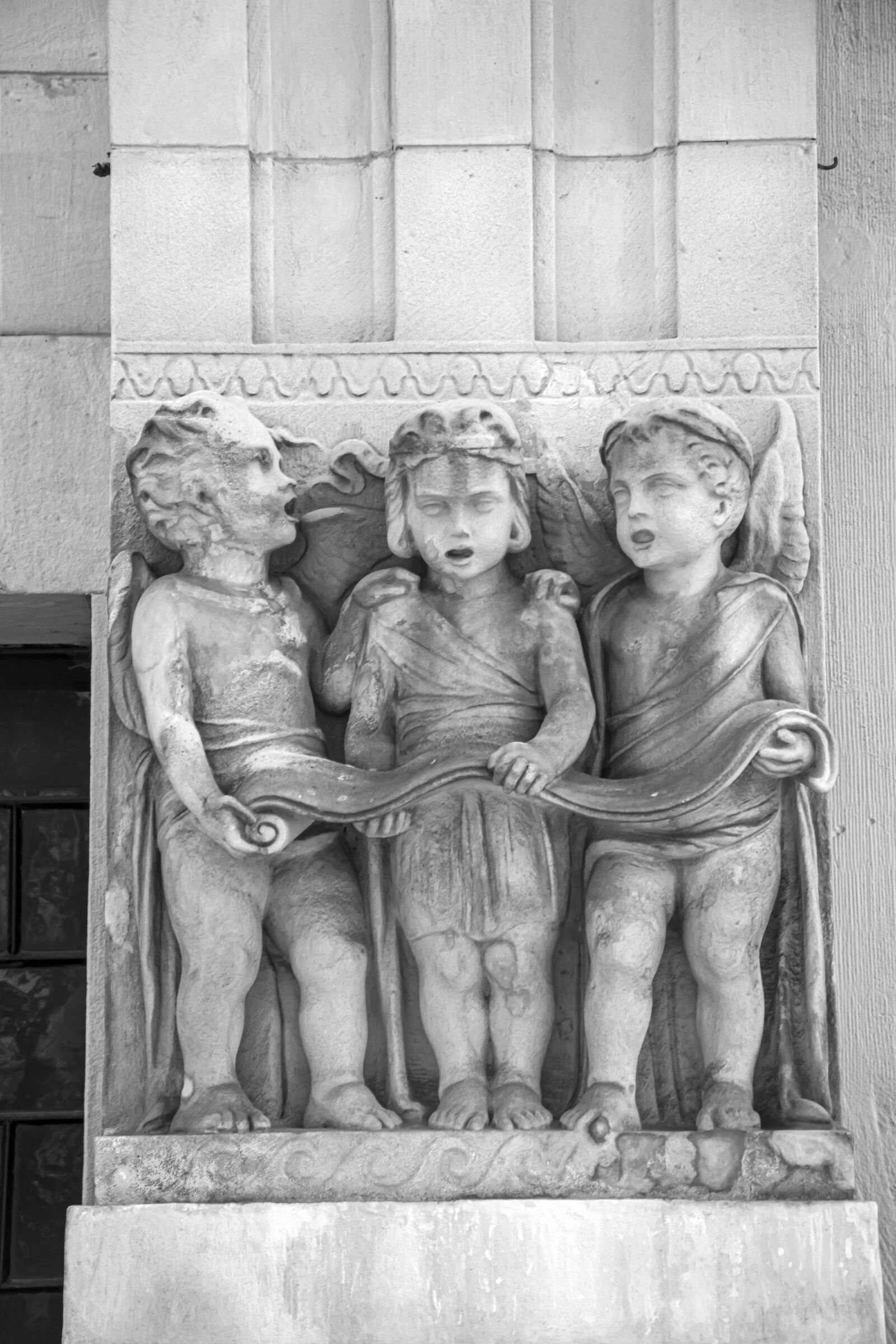 Nikon D5300 sample photo. Sculpture, church, angels photography