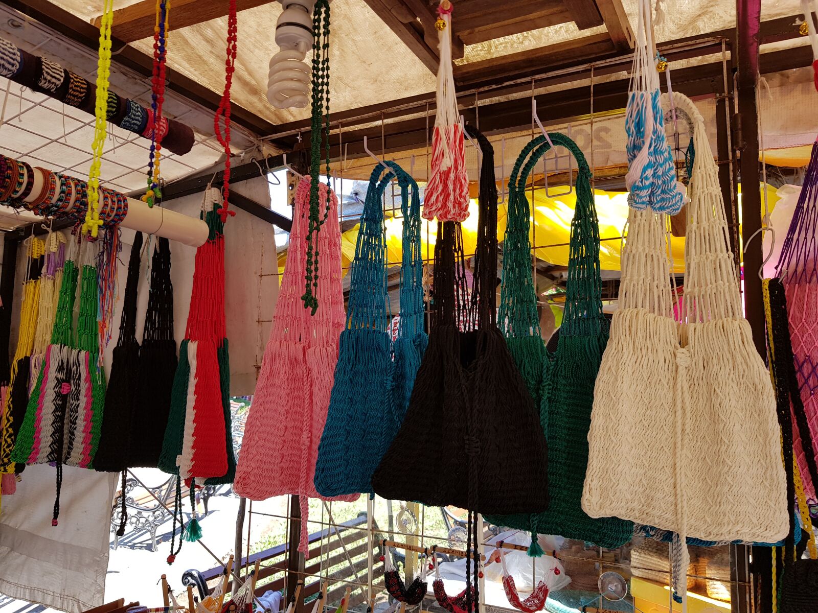 Samsung SM-G955F sample photo. Artisan, bag, yucatan photography