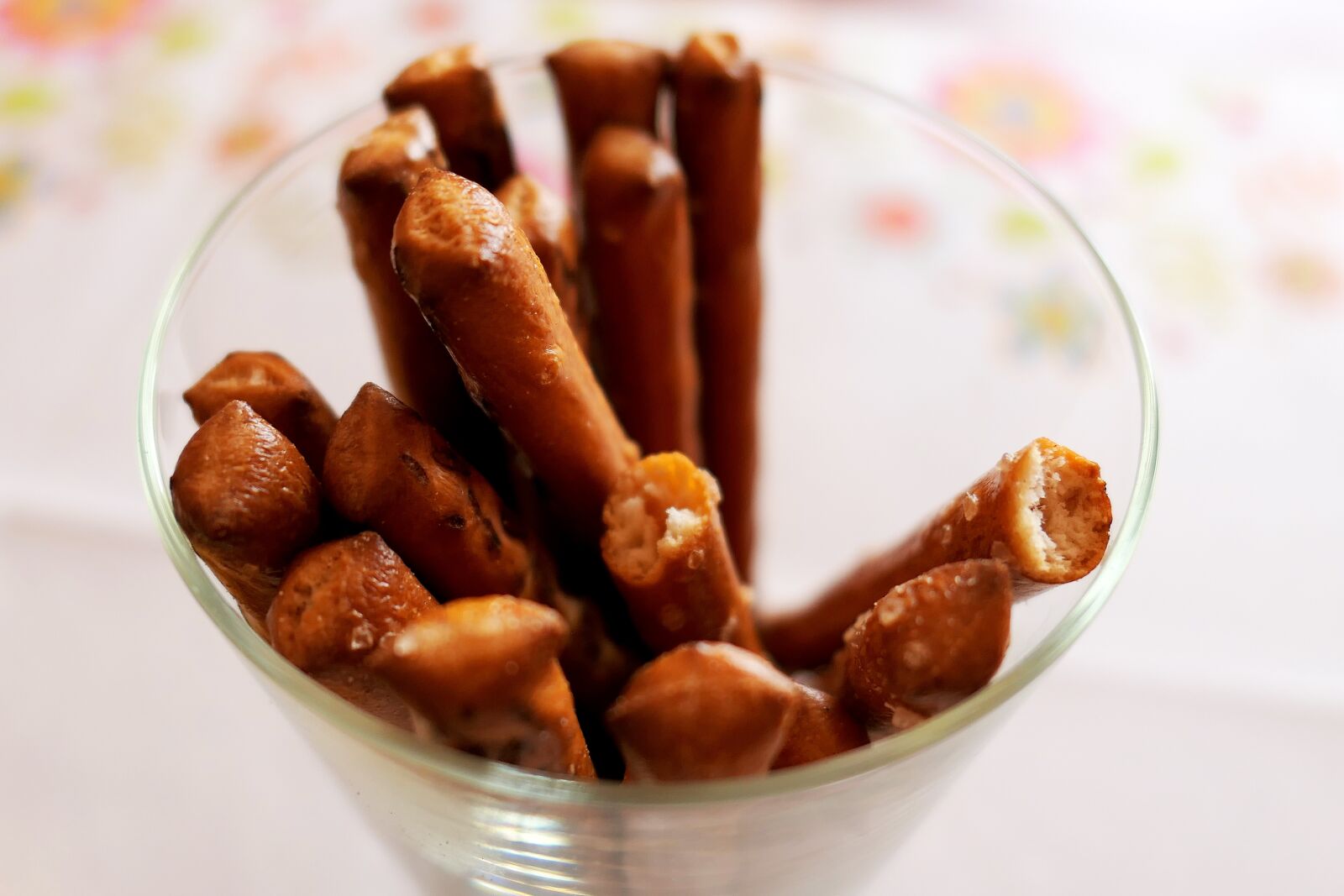 Panasonic Lumix DMC-LX10 (Lumix DMC-LX15) sample photo. Pastries, pretzels, party snack photography