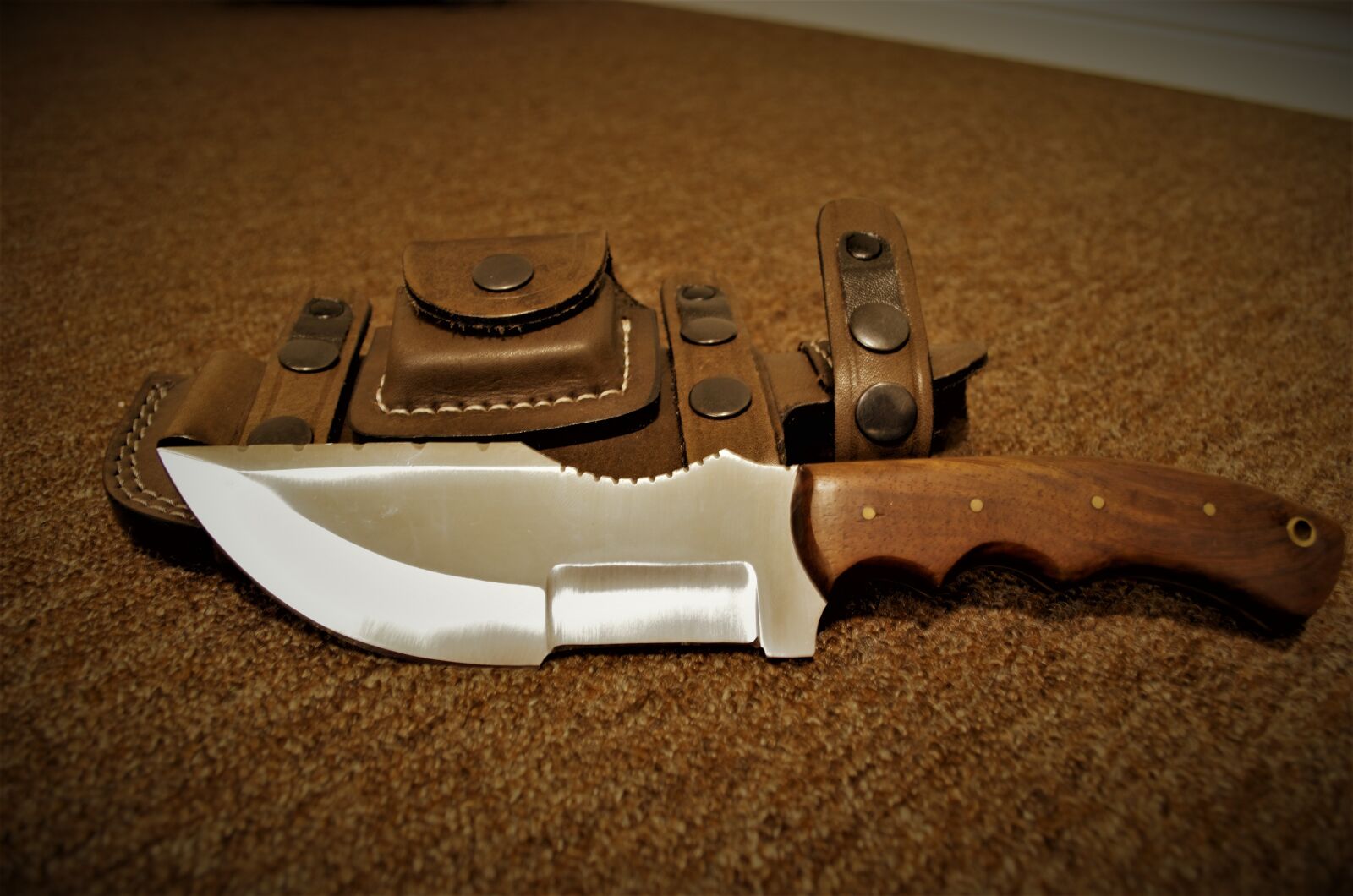 Nikon D5100 sample photo. Hunting knife, knife, blade photography