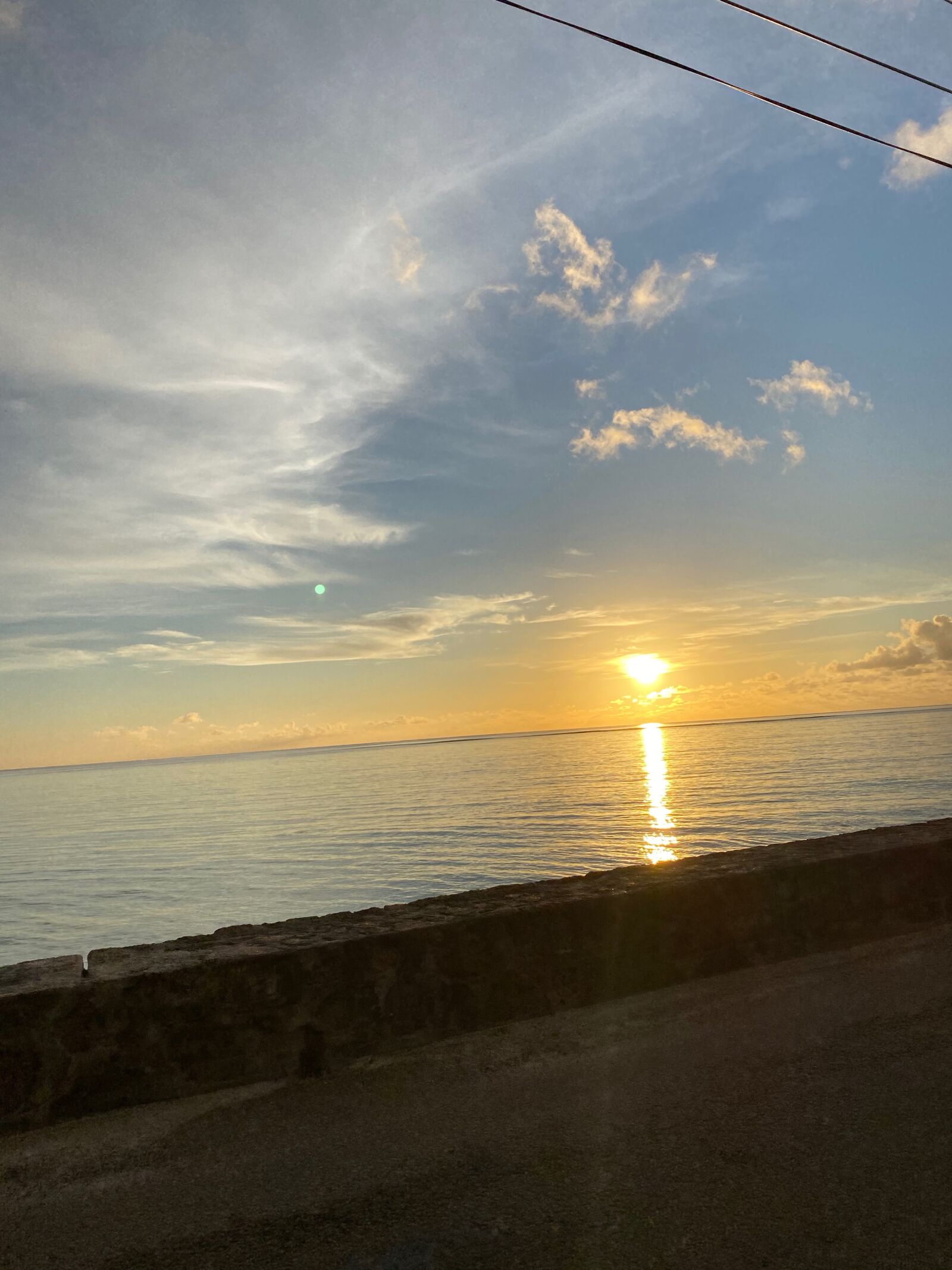 iPhone 11 back dual wide camera 4.25mm f/1.8 sample photo. Sunset, seychelles, sun photography