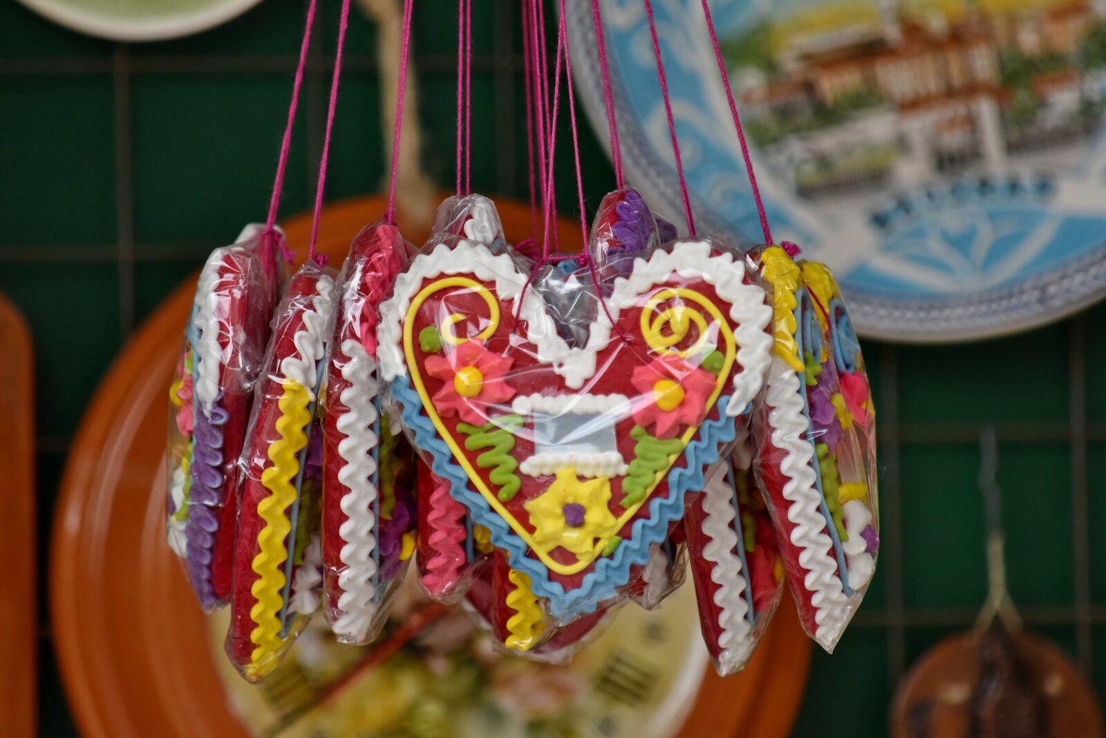Nikon D5500 sample photo. Colourful, dessert, hearts, love photography