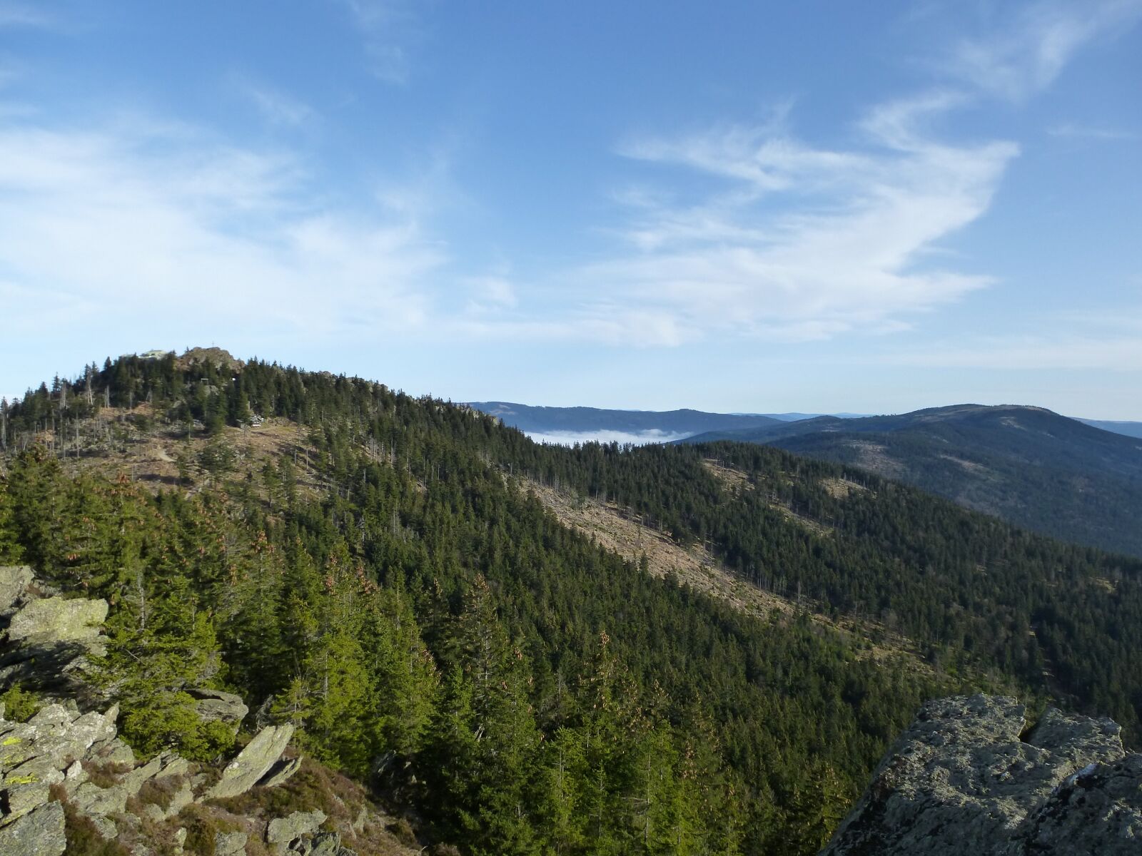 Panasonic Lumix DMC-ZS15 (Lumix DMC-TZ25) sample photo. Panorama, forest, mountain photography