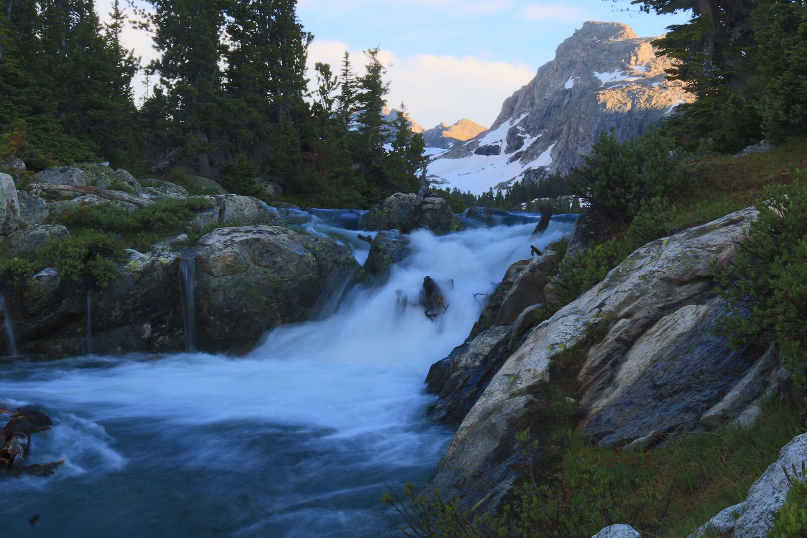 Canon EOS 70D sample photo. Waterfall, water fall, wyoming photography