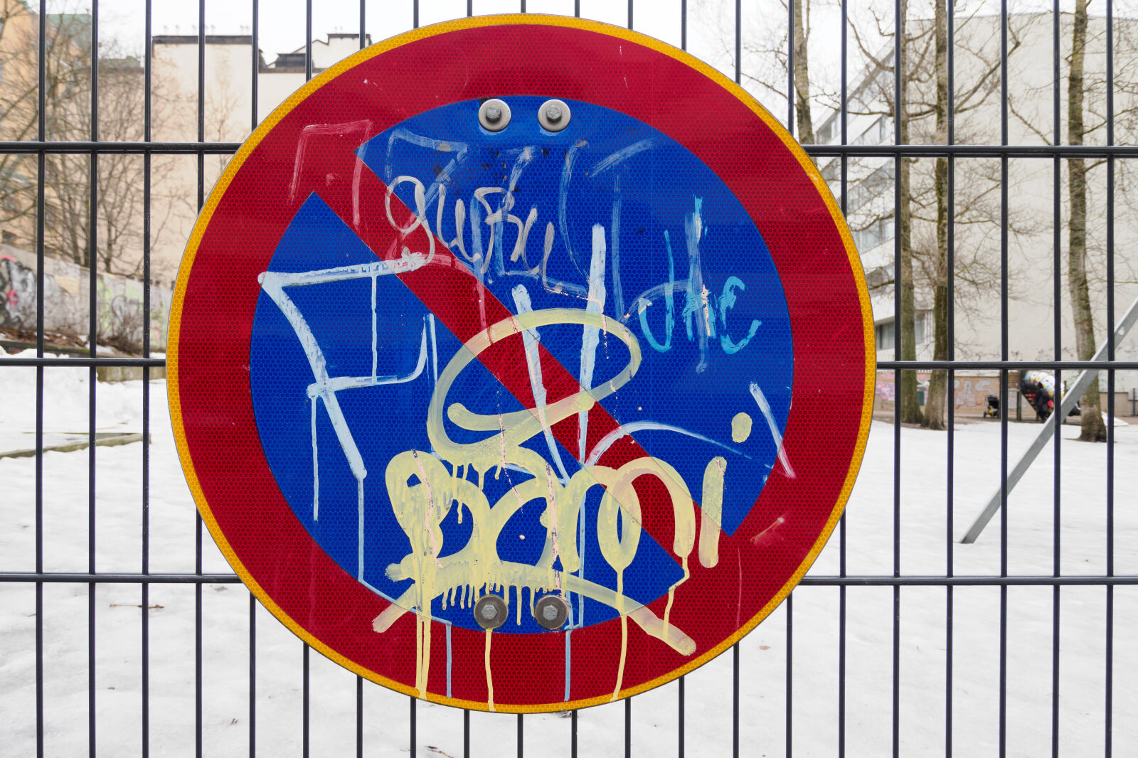 OM System OM-1 Mark II sample photo. Tagged sign photography