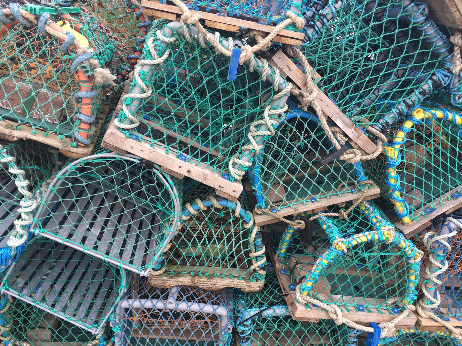 Apple iPhone 6s sample photo. Conwy, fishing, harbour, lobster photography