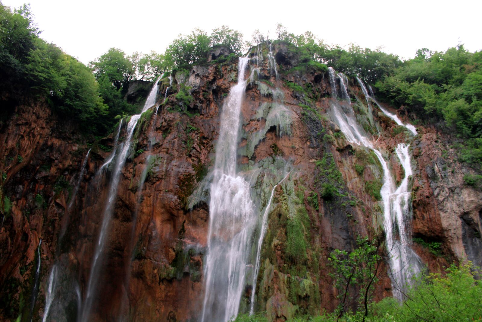 Canon EOS 1200D (EOS Rebel T5 / EOS Kiss X70 / EOS Hi) sample photo. Plitvice, waterfall, great photography