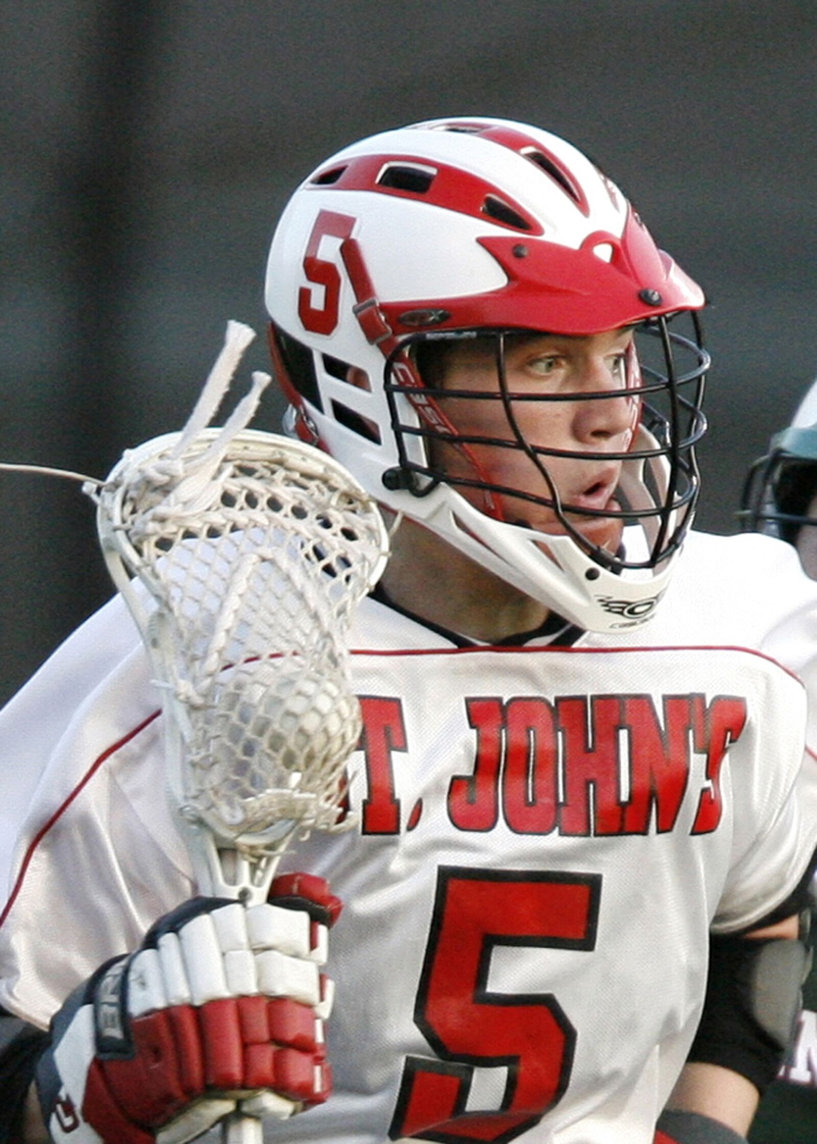 Canon EOS-1D Mark II N sample photo. Lacrosse, lax, player photography