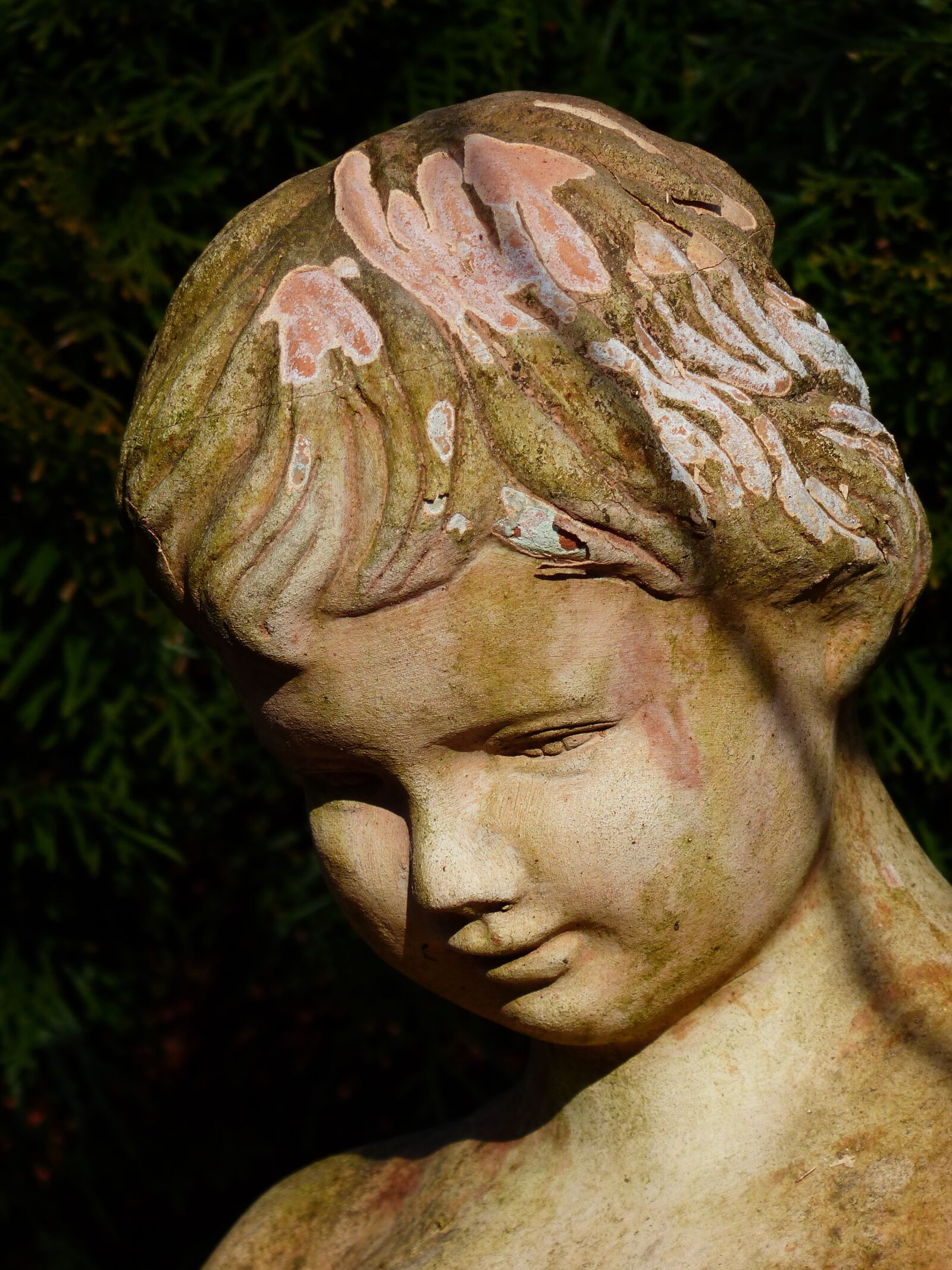 Panasonic Lumix DMC-FZ200 sample photo. Girl, virgin, stone figure photography