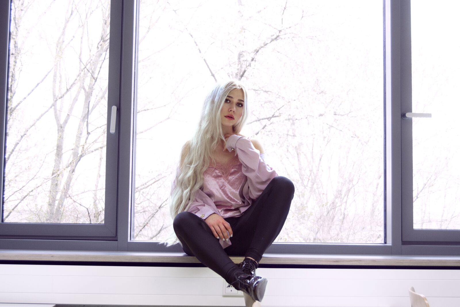 Nikon D3100 sample photo. Fashion, woman, winter photography