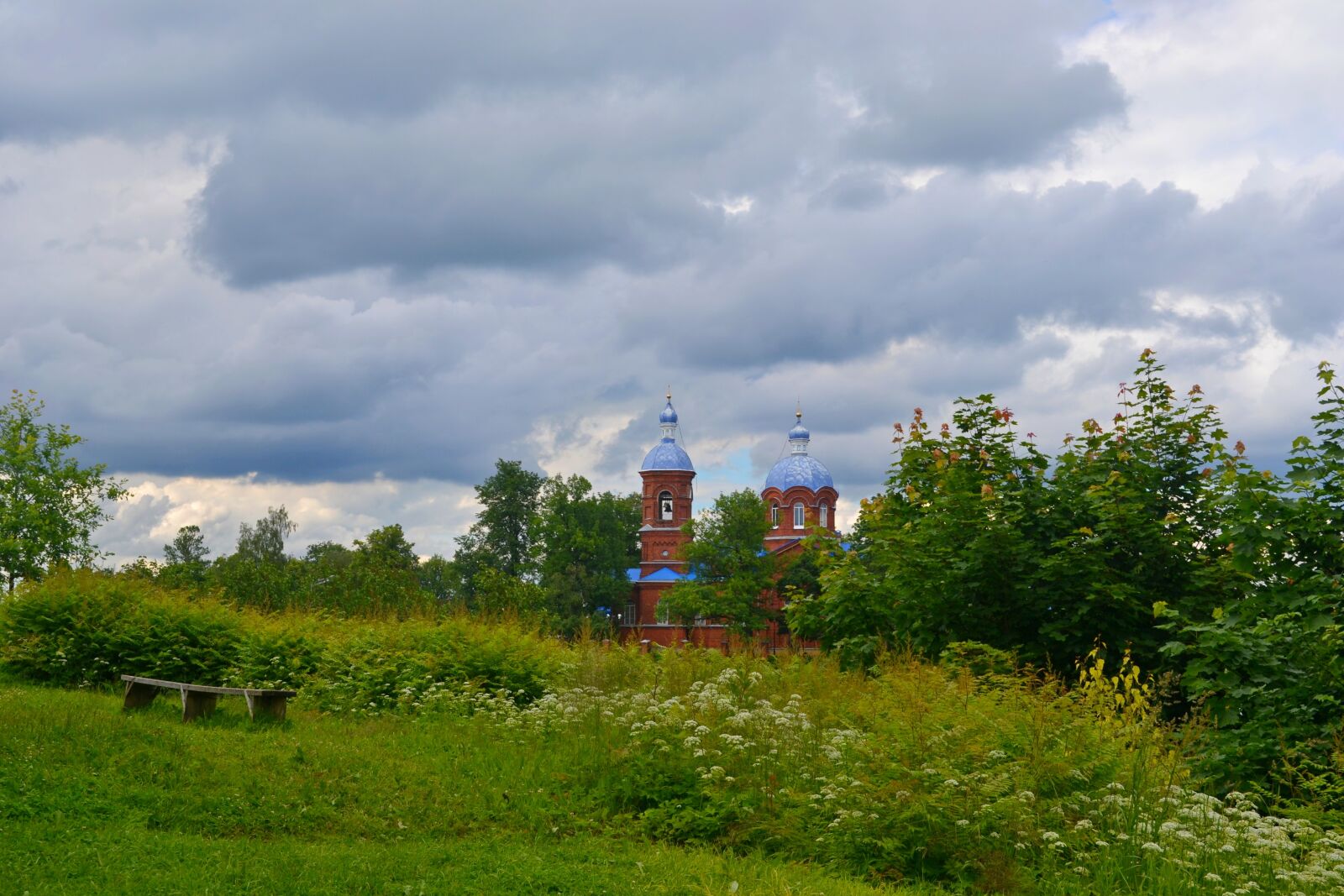 Nikon D3100 sample photo. Russia, church, sky photography