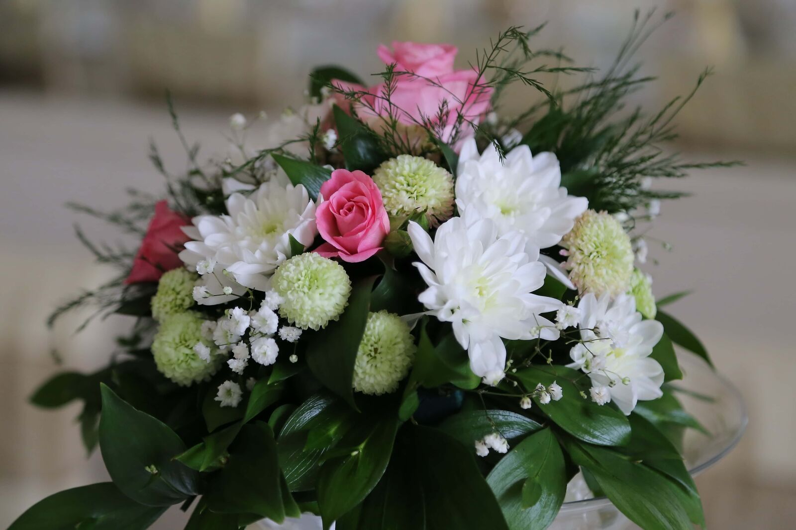 Canon EF 24-105mm F4L IS USM sample photo. White flower, close-up, bouquet photography