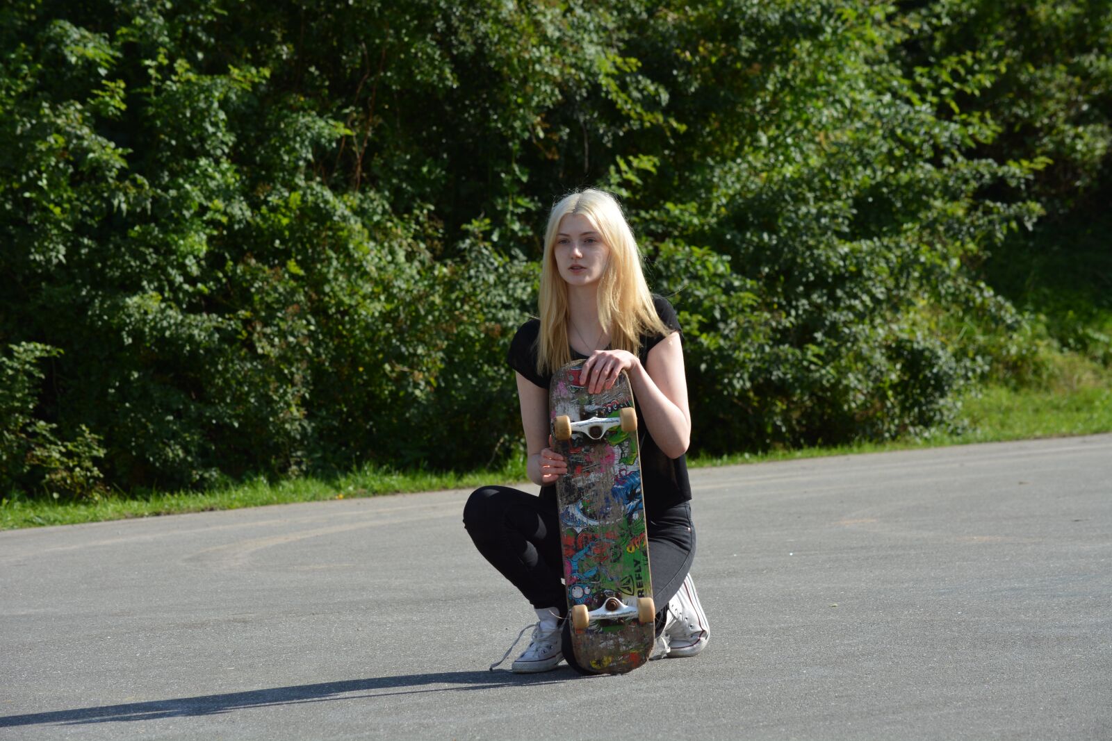 Nikon D7100 sample photo. Woman, young, sport photography