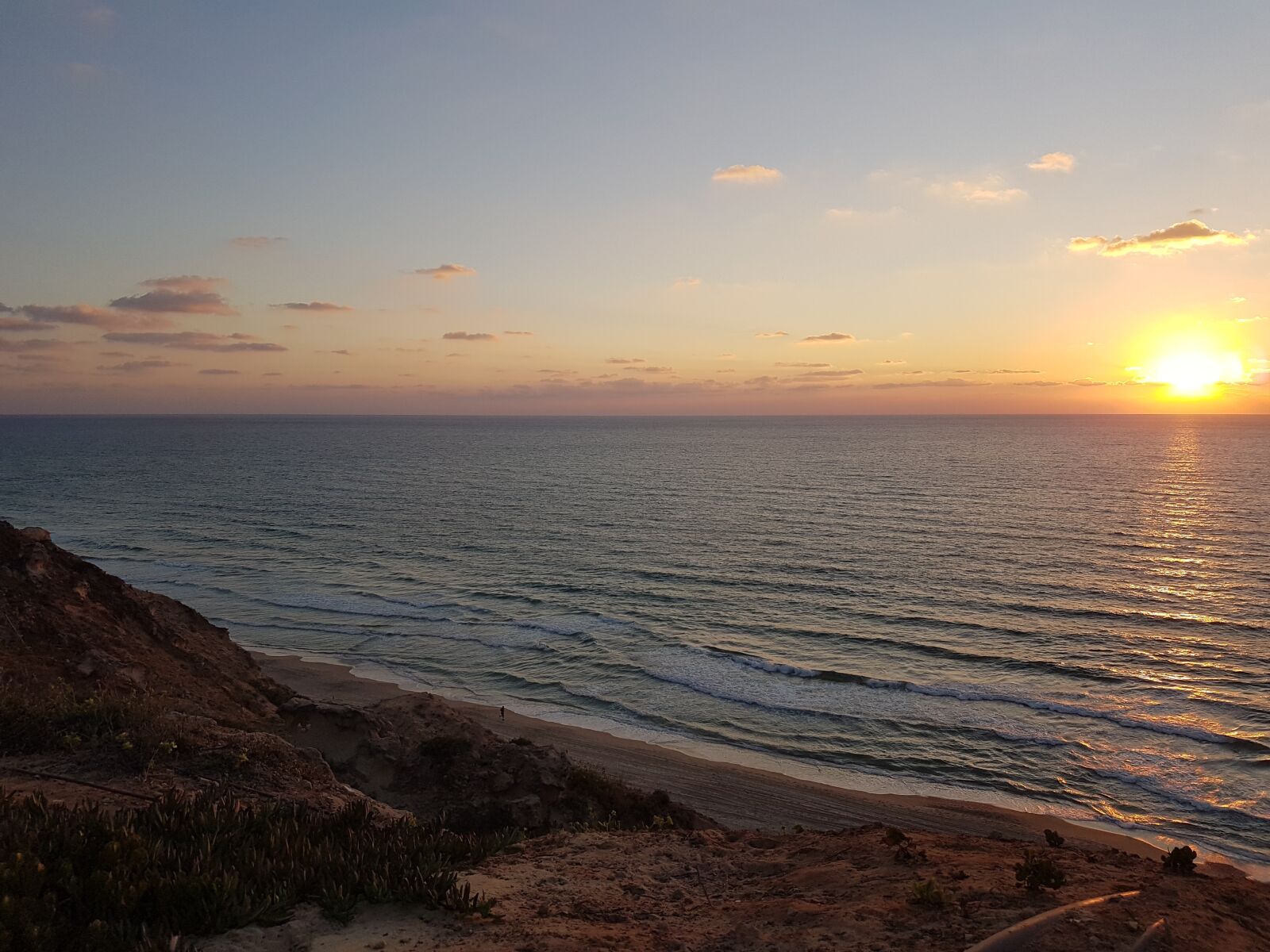 Samsung Galaxy S7 sample photo. Sunset, sea, sun photography