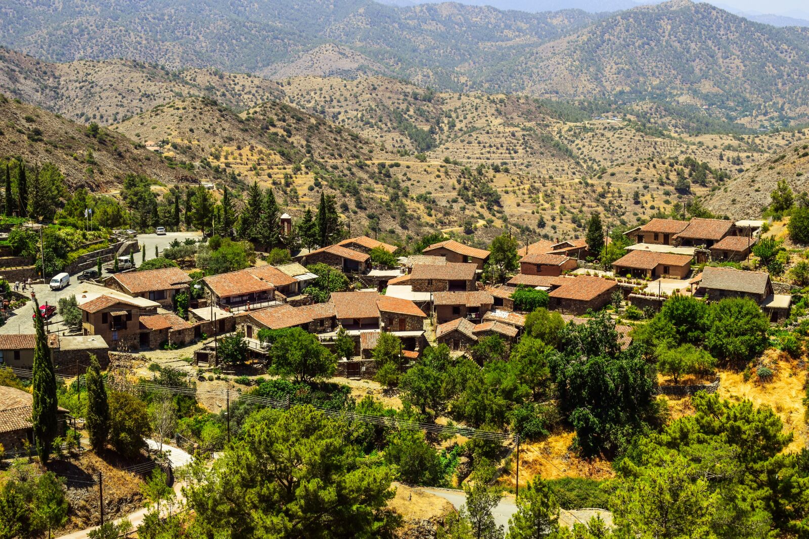 Nikon D3300 sample photo. Cyprus, fikardou, village photography